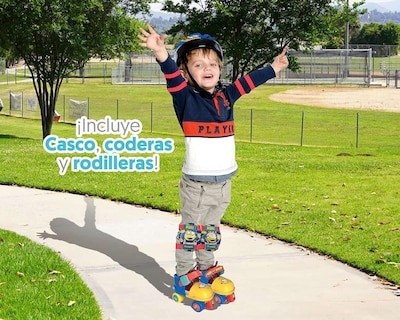 Foto 2 | Foto 2 | Patines Apache Minions TR-SKMN-S Amarillos Talla Ajustable