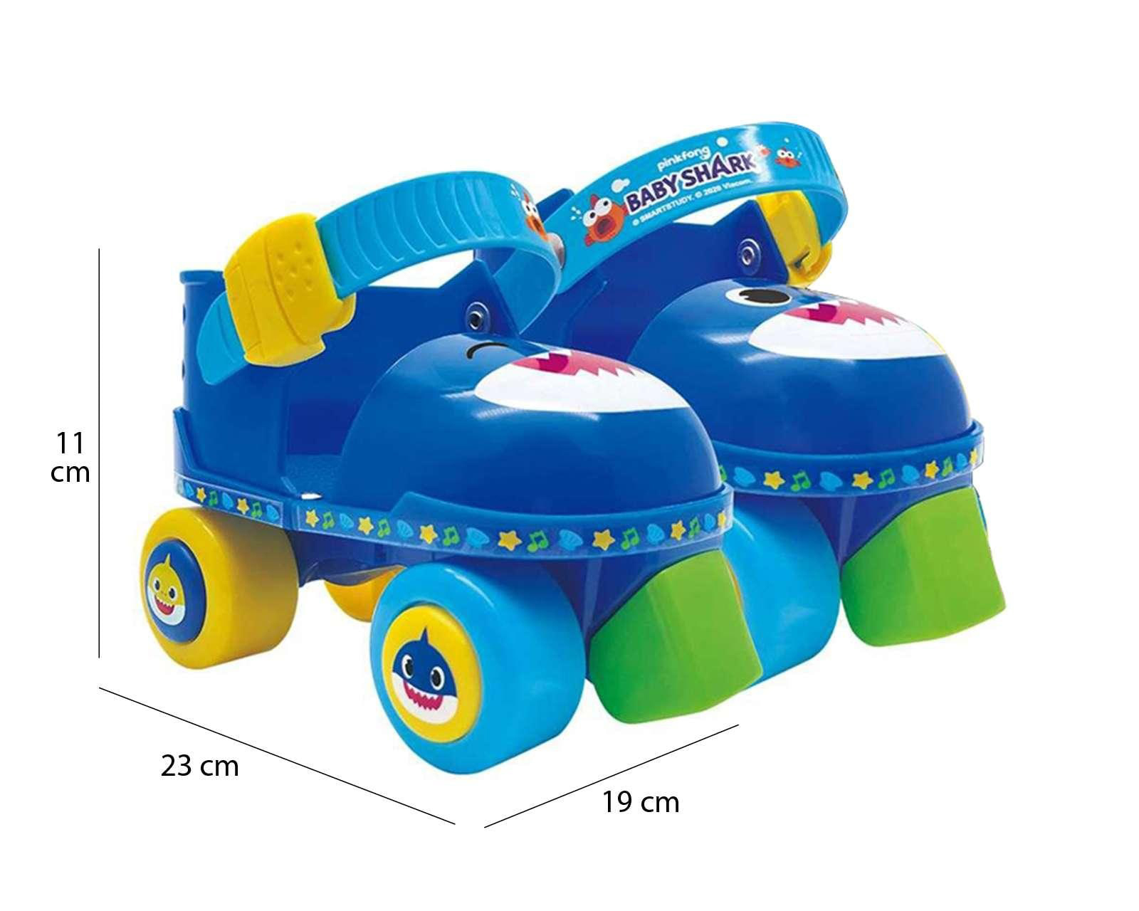 Foto 7 pulgar | Foto 6 | Patines Apache Baby Shark Azul Talla 15-18