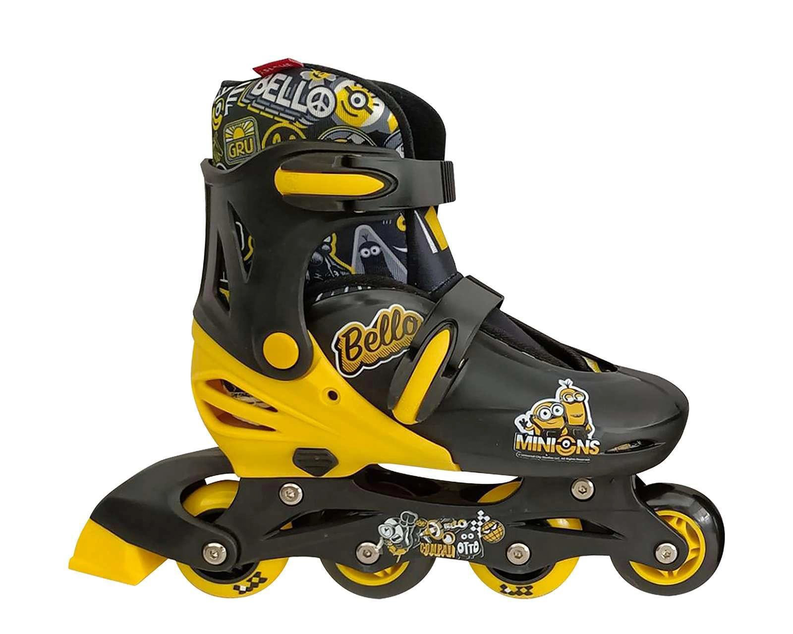 Patines Apache MINIONS Negro Talla 22-25