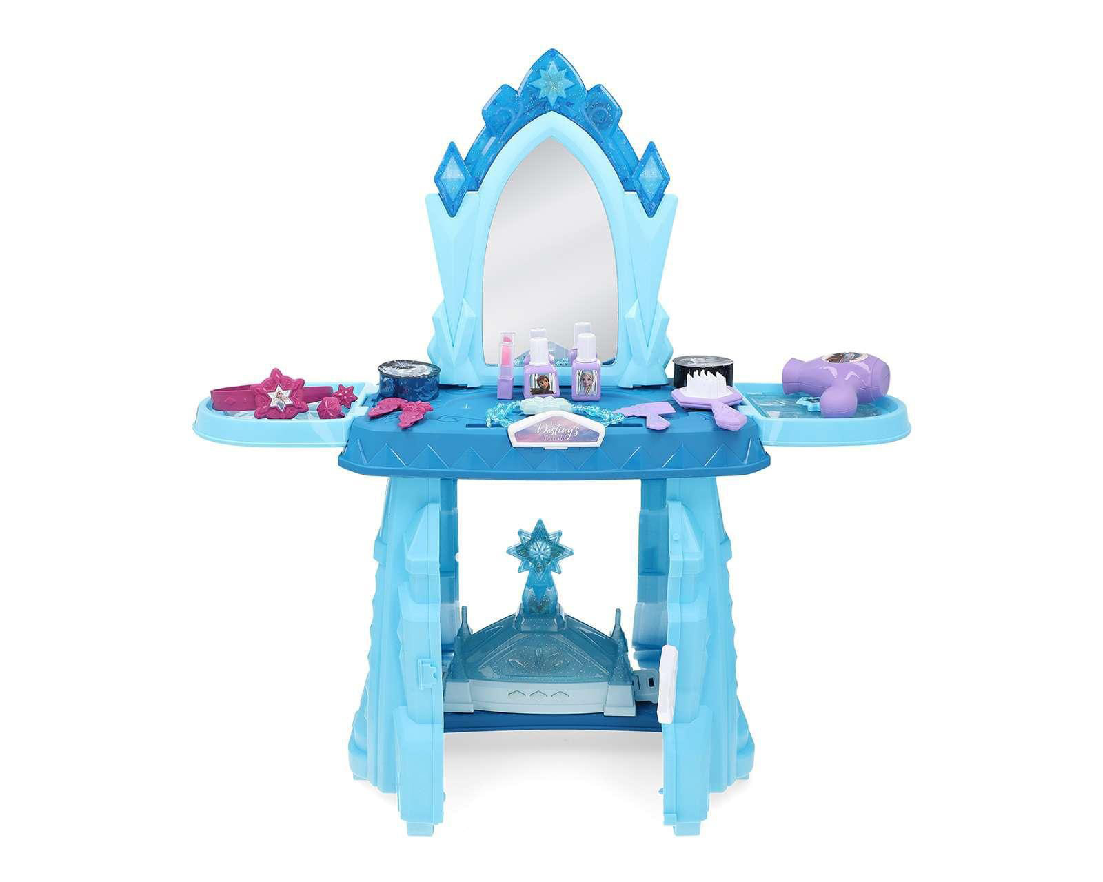 Tocador Disney Vanity Frozen Proyector Azul