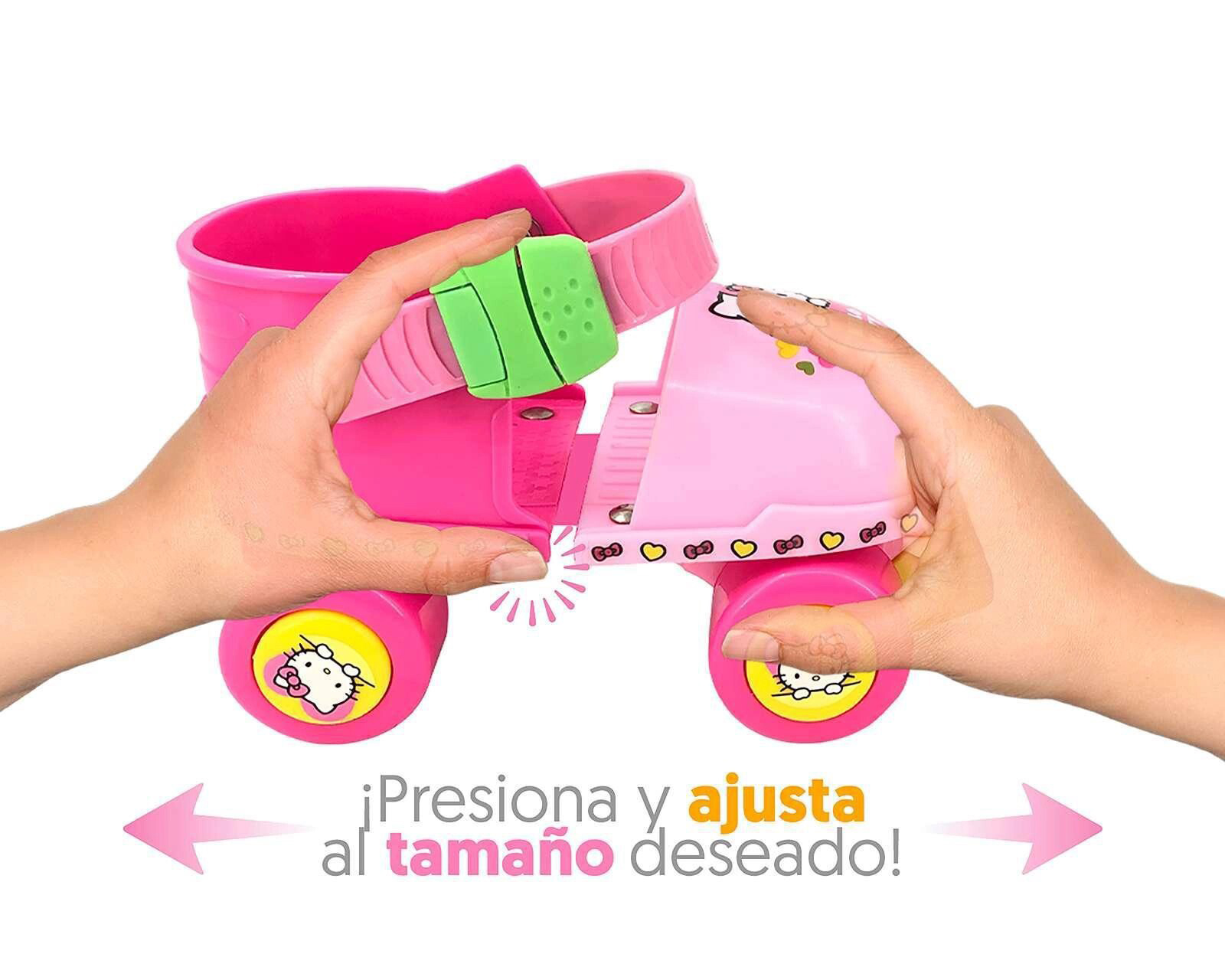 Foto 4 pulgar | Foto 3 | Patines Apache Hello Kitty Rosas Talla 15-18