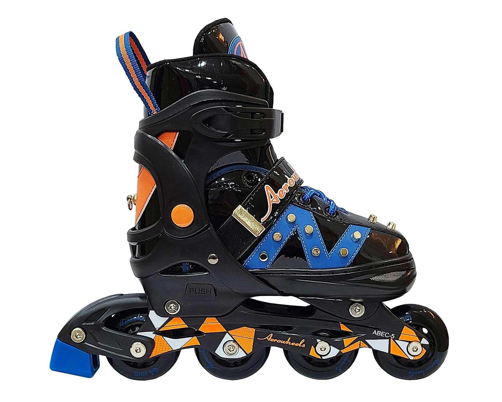 Patines Funzone Línea Negros Ajustables