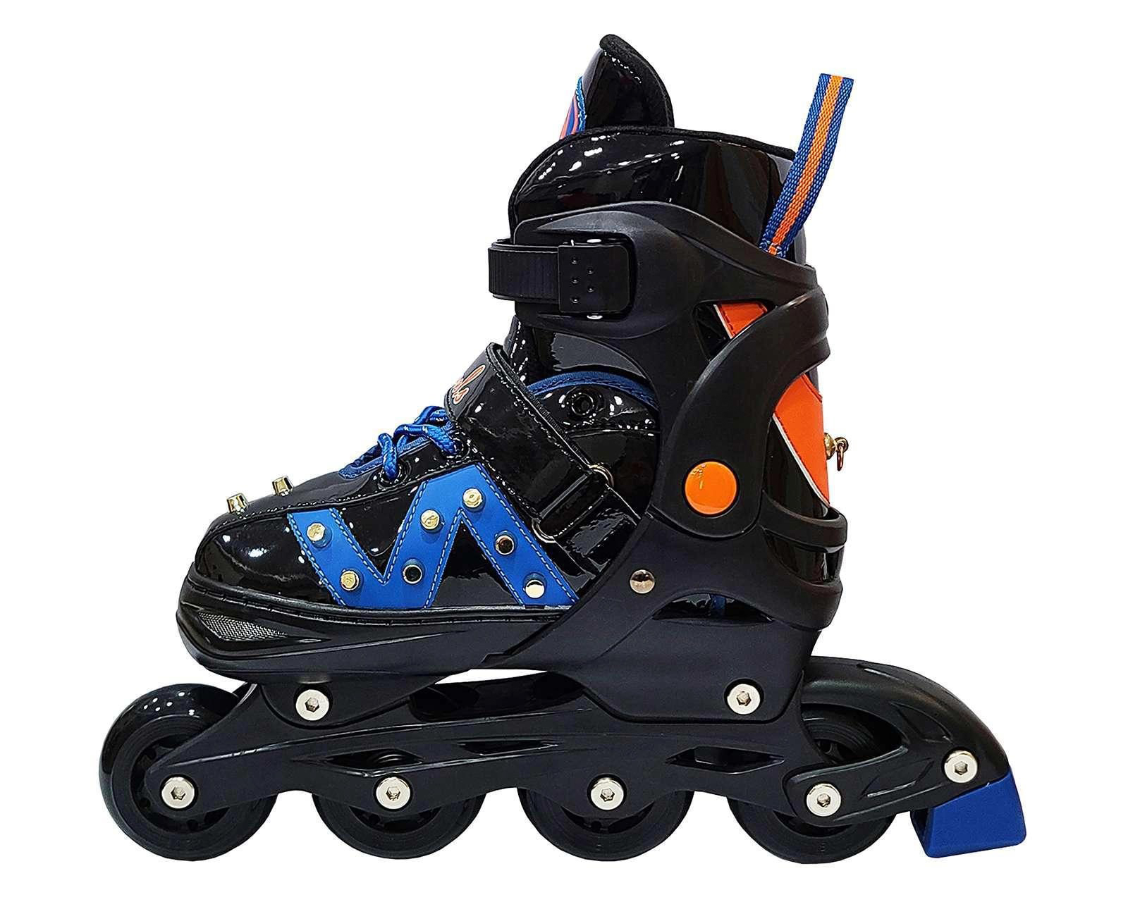 Foto 3 pulgar | Foto 2 | Patines Funzone Línea Negros Ajustables
