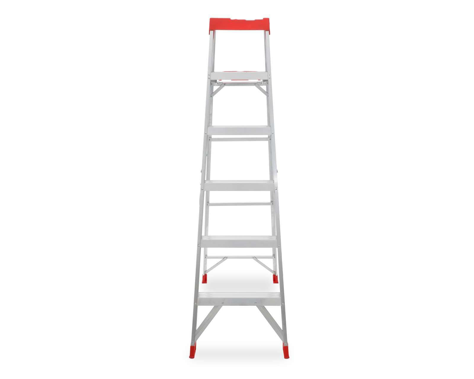 Foto 3 pulgar | Foto 2 | Escalera de Peldaños Conalum Aluminio 184 cm