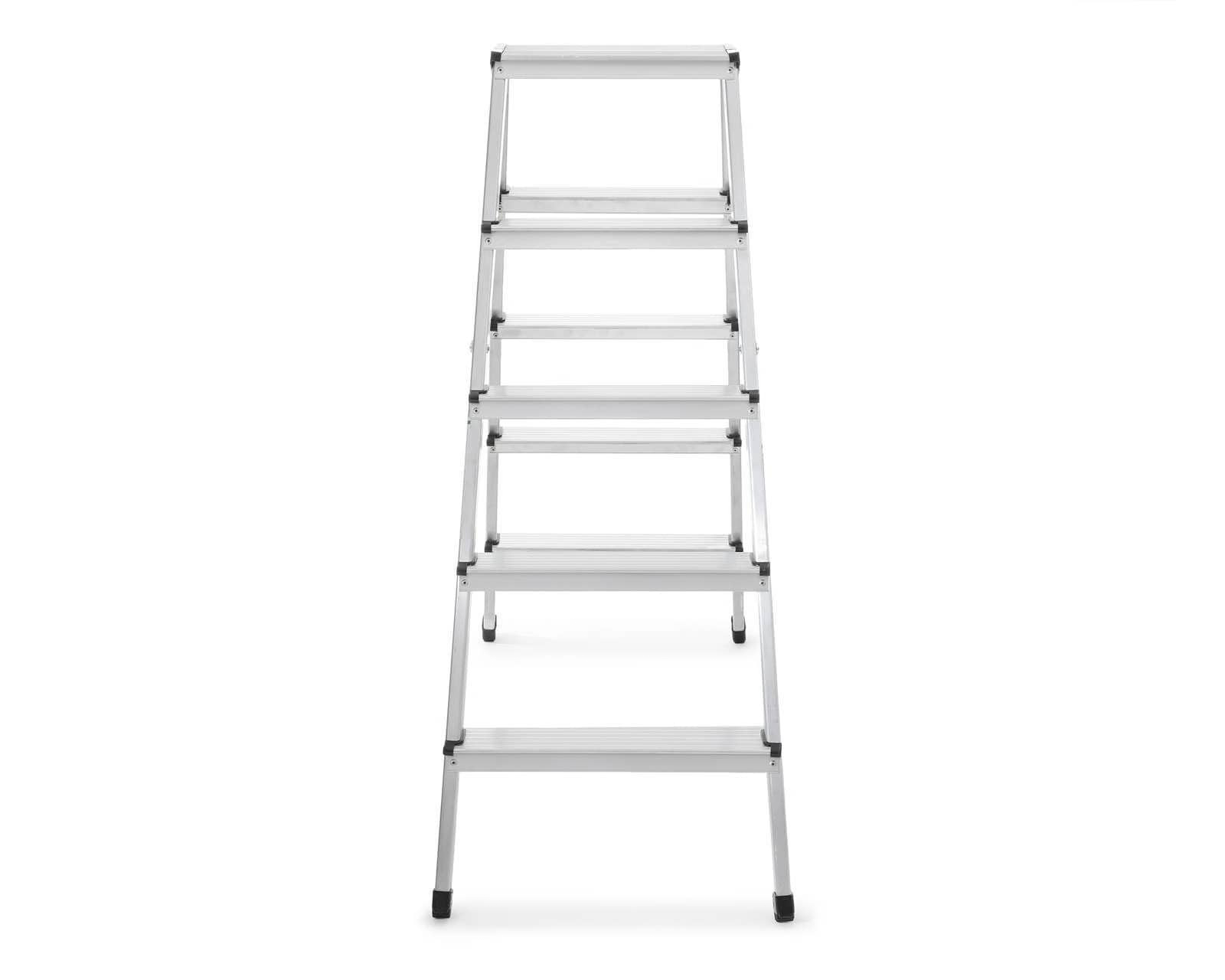 Foto 2 | Foto 2 | Escalera de Caballete Conalum Aluminio