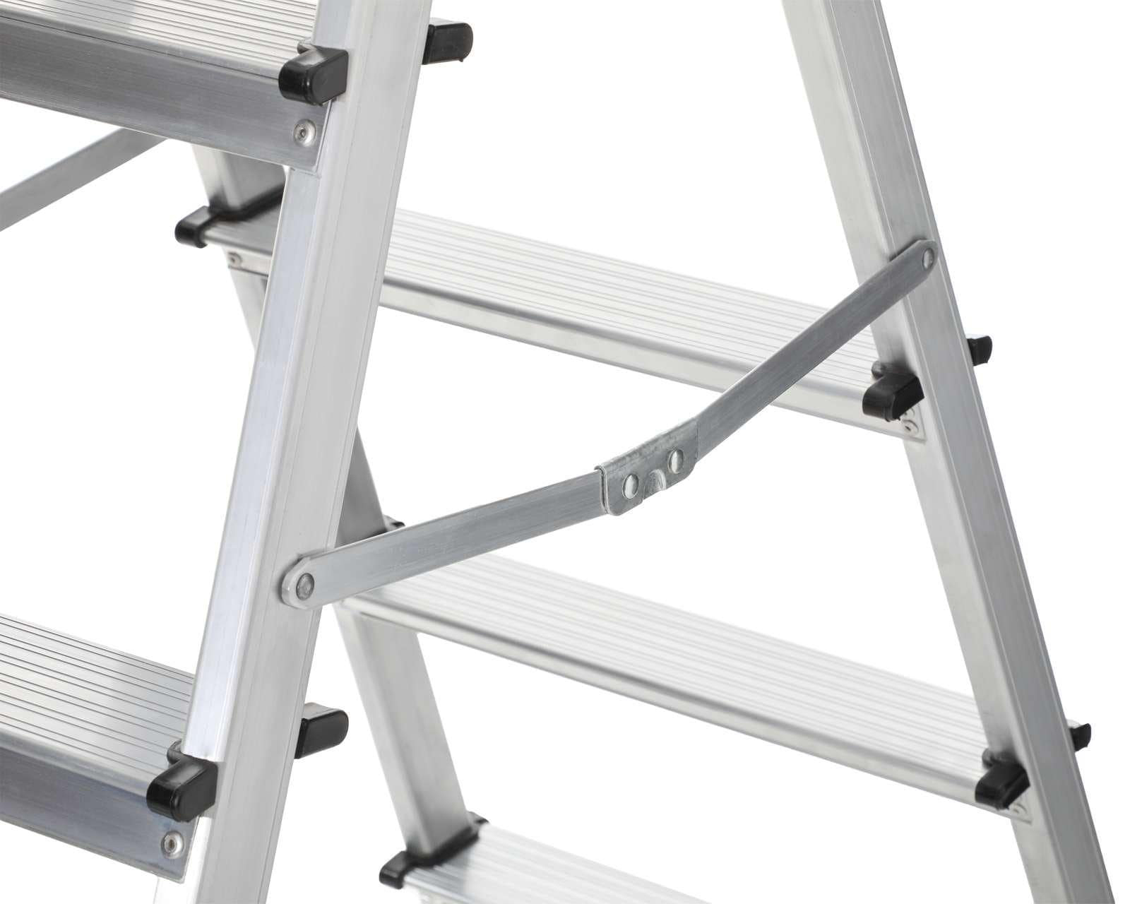 Foto 3 | Foto 3 | Escalera de Caballete Conalum Aluminio