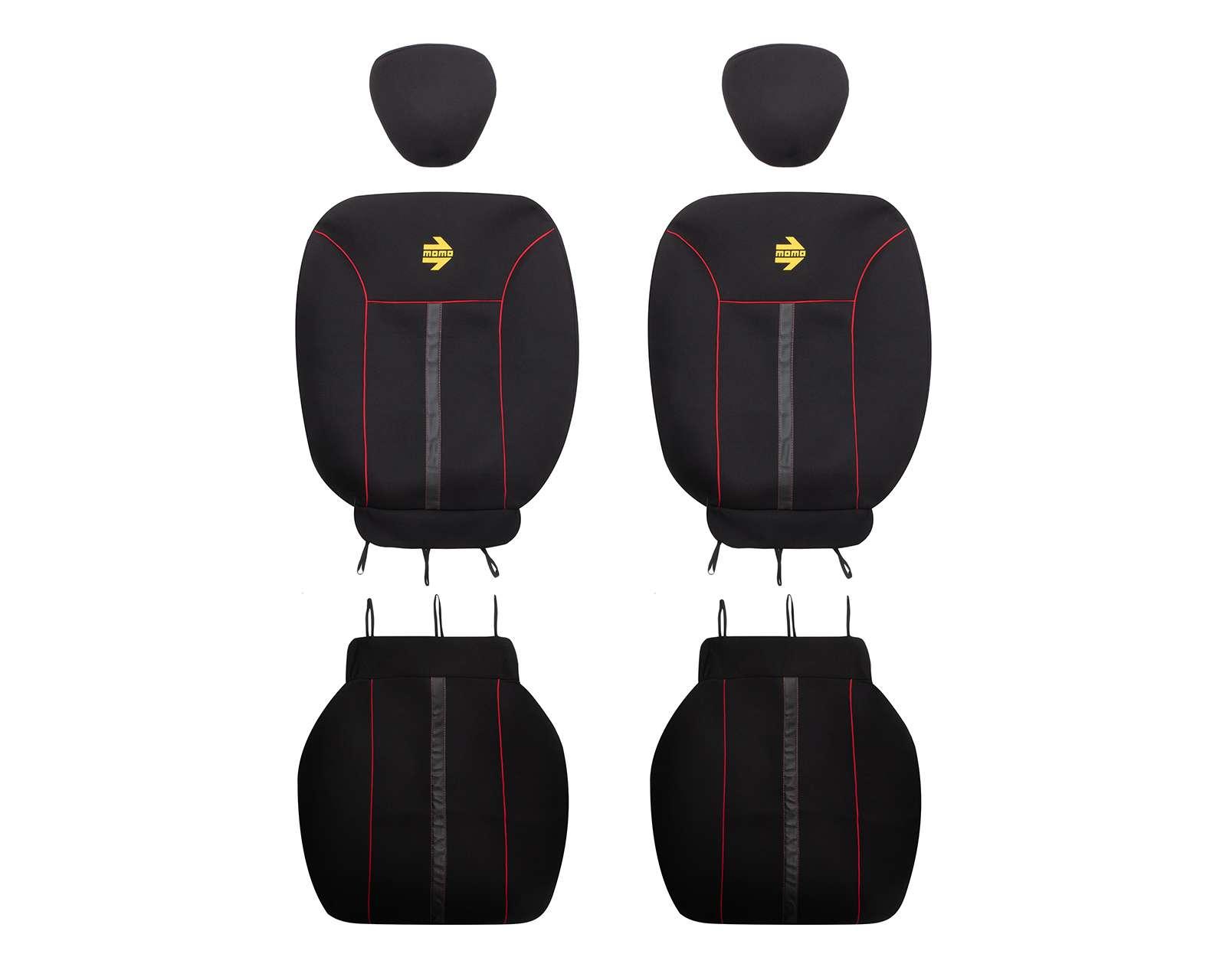 Cubreasiento Momo Negro 10 Piezas