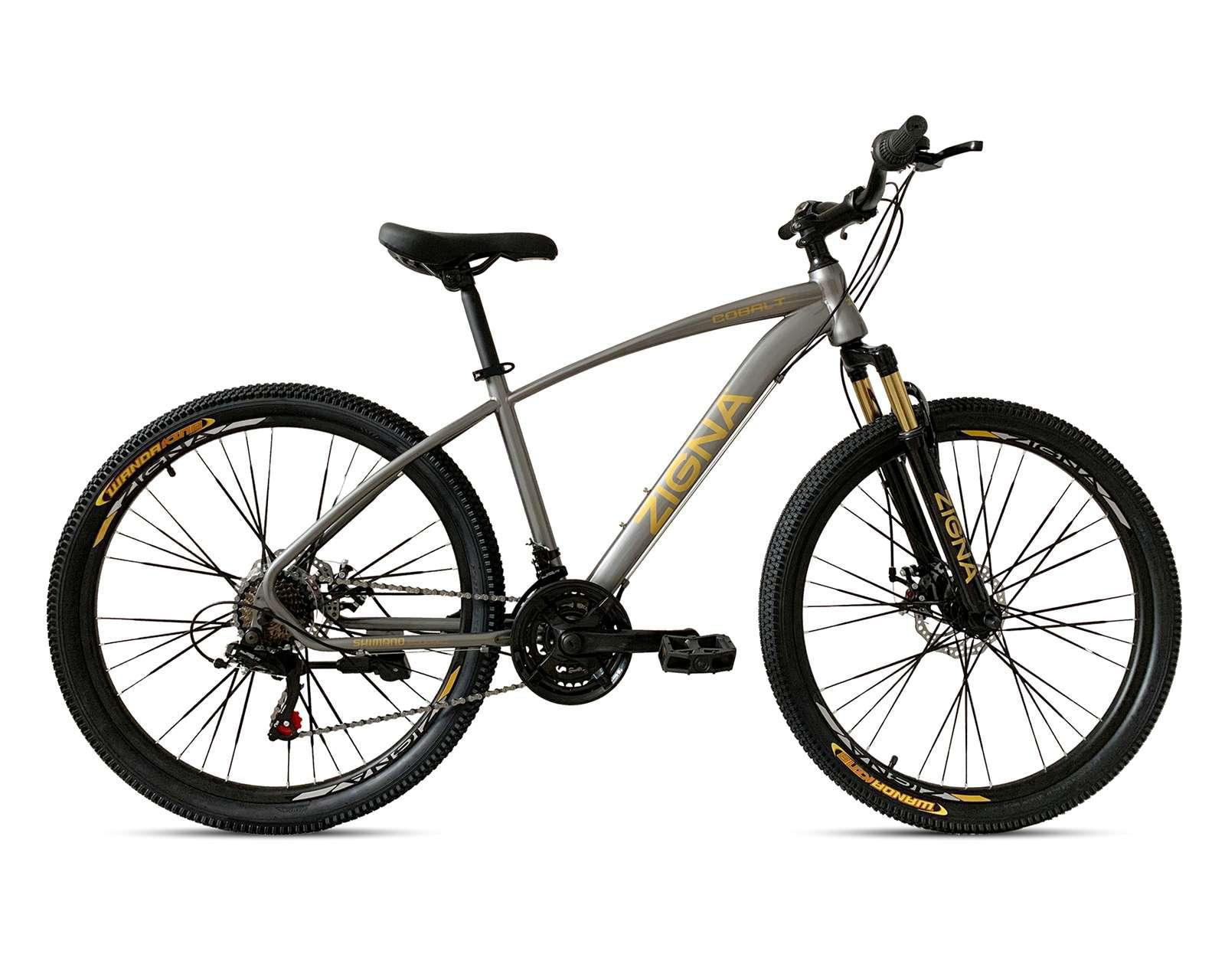 Bicicleta de Montaña Zigna Cobalt Rodada 26" Plateada