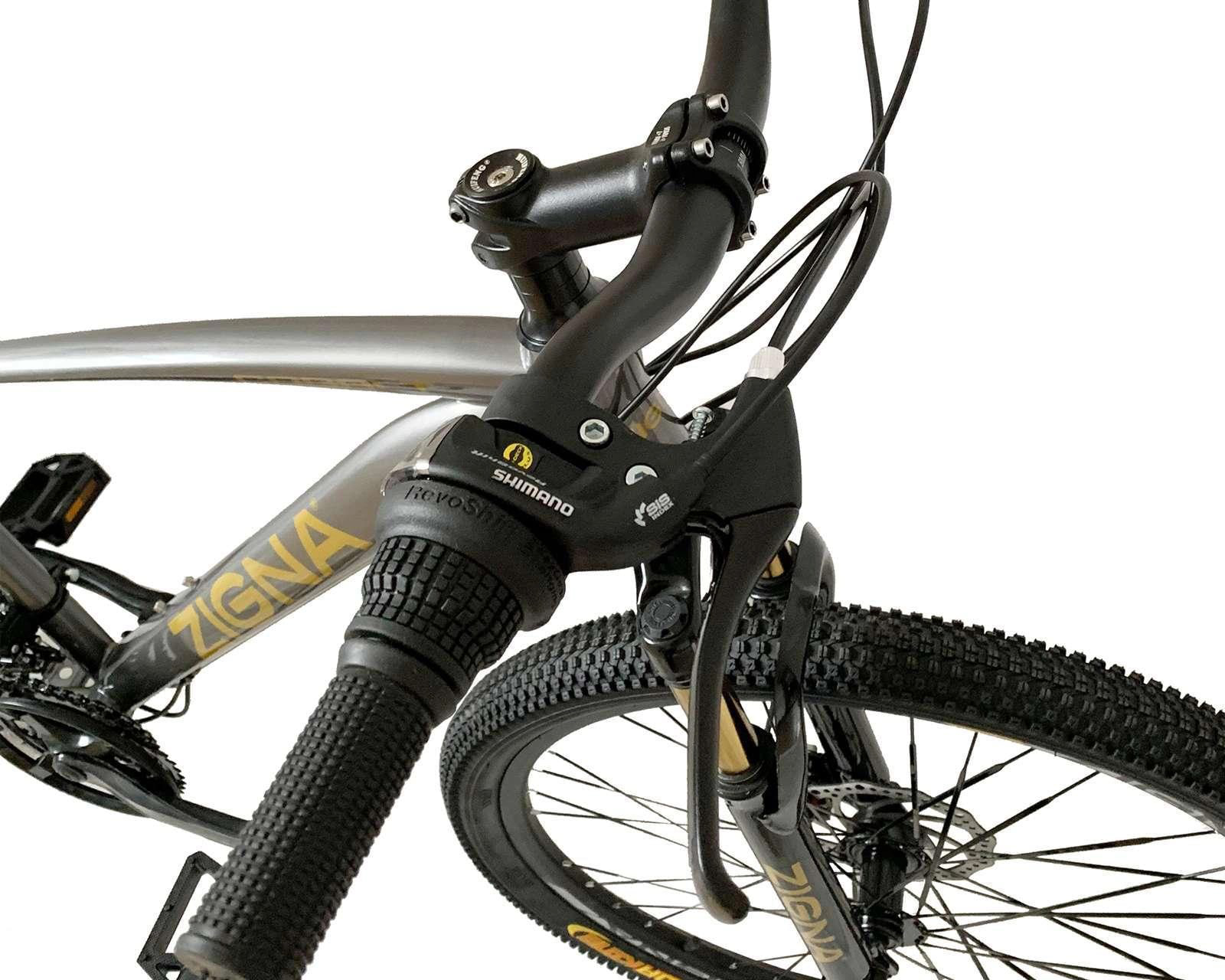 Foto 7 | Foto 7 | Bicicleta de Montaña Zigna Cobalt Rodada 26" Plateada