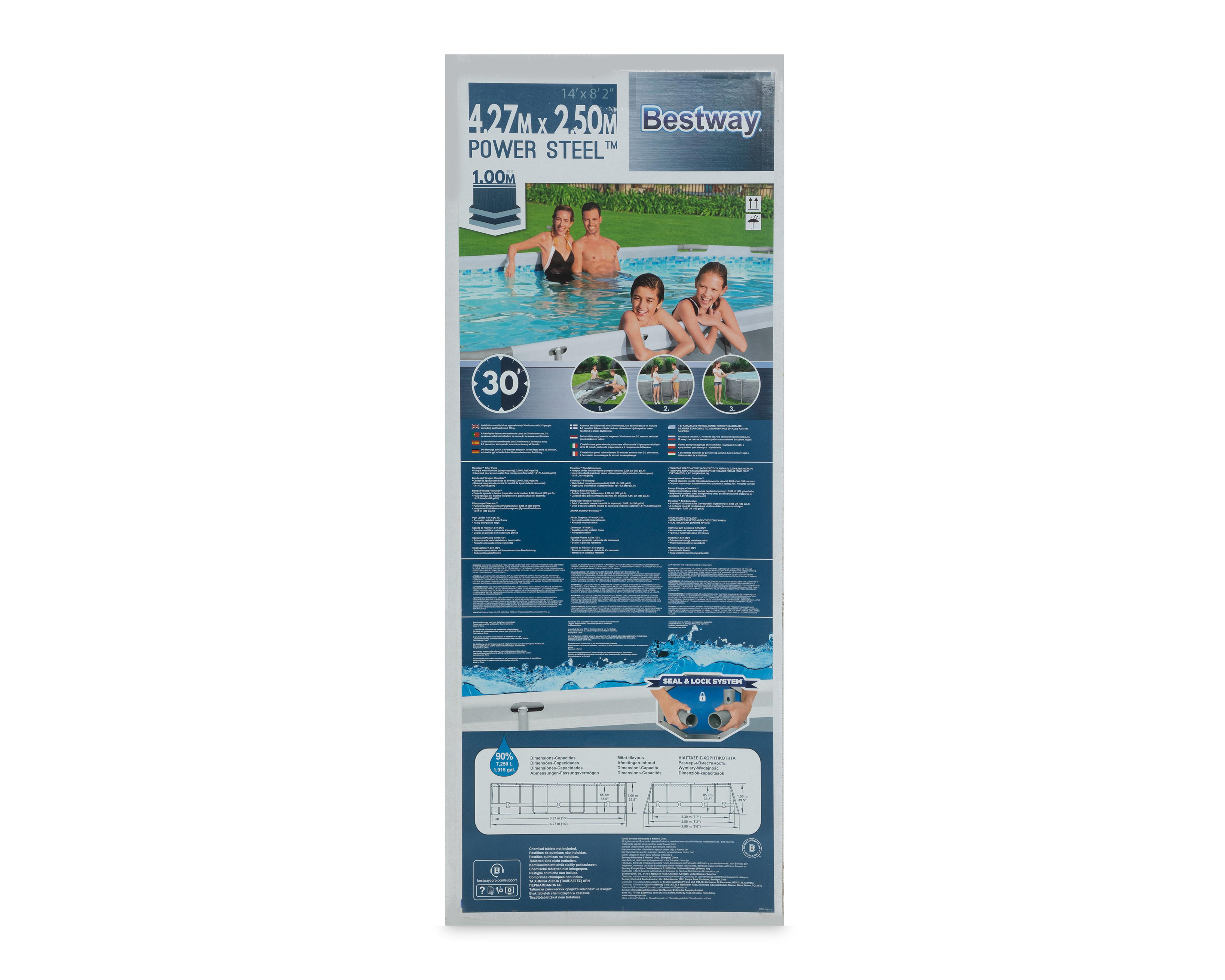 Foto 3 pulgar | Foto 2 | Alberca Ovalada Bestway 7250 L 328 x 250 x 100 cm