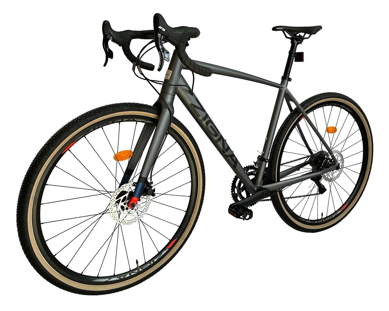 Foto 4 pulgar | Foto 3 | Bicicleta Urbana Zigna Actinium Gris