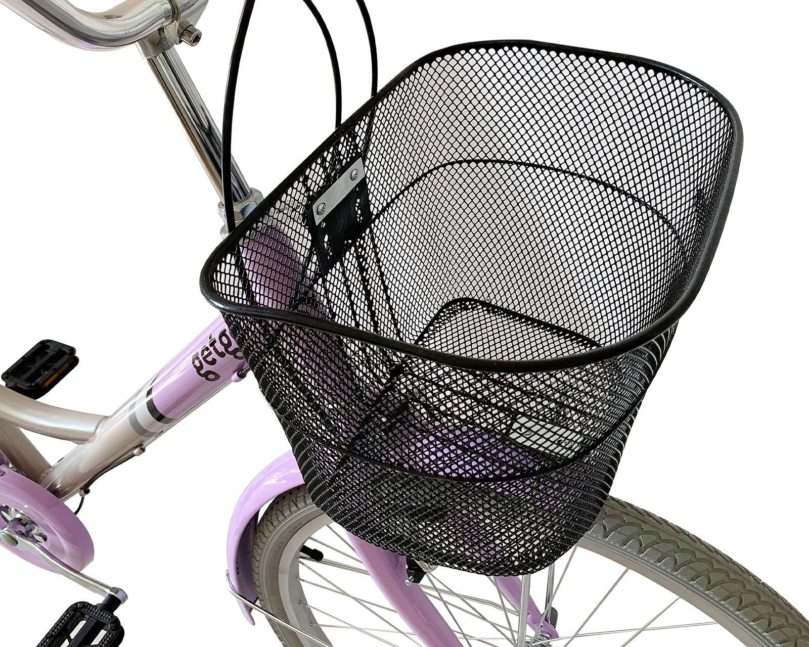 Foto 6 pulgar | Foto 5 | Bicicleta Urbana Getgo Get Lucky 26" Morada