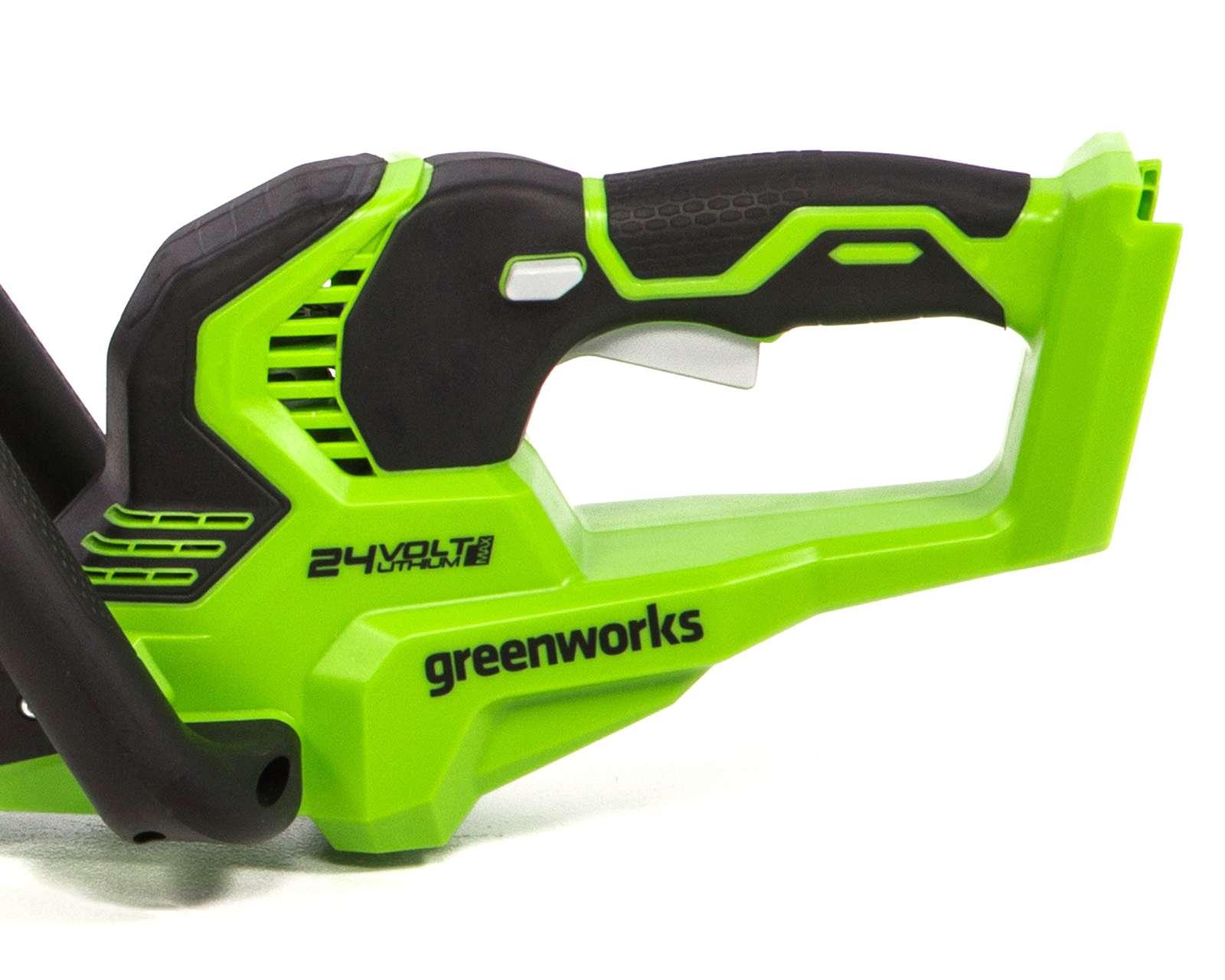 Foto 5 pulgar | Foto 4 | Cortasetos Greenworks 24 V 22"