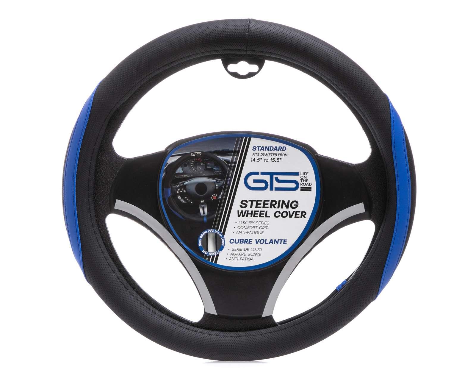 Cubrevolante GTS Azul-Negro