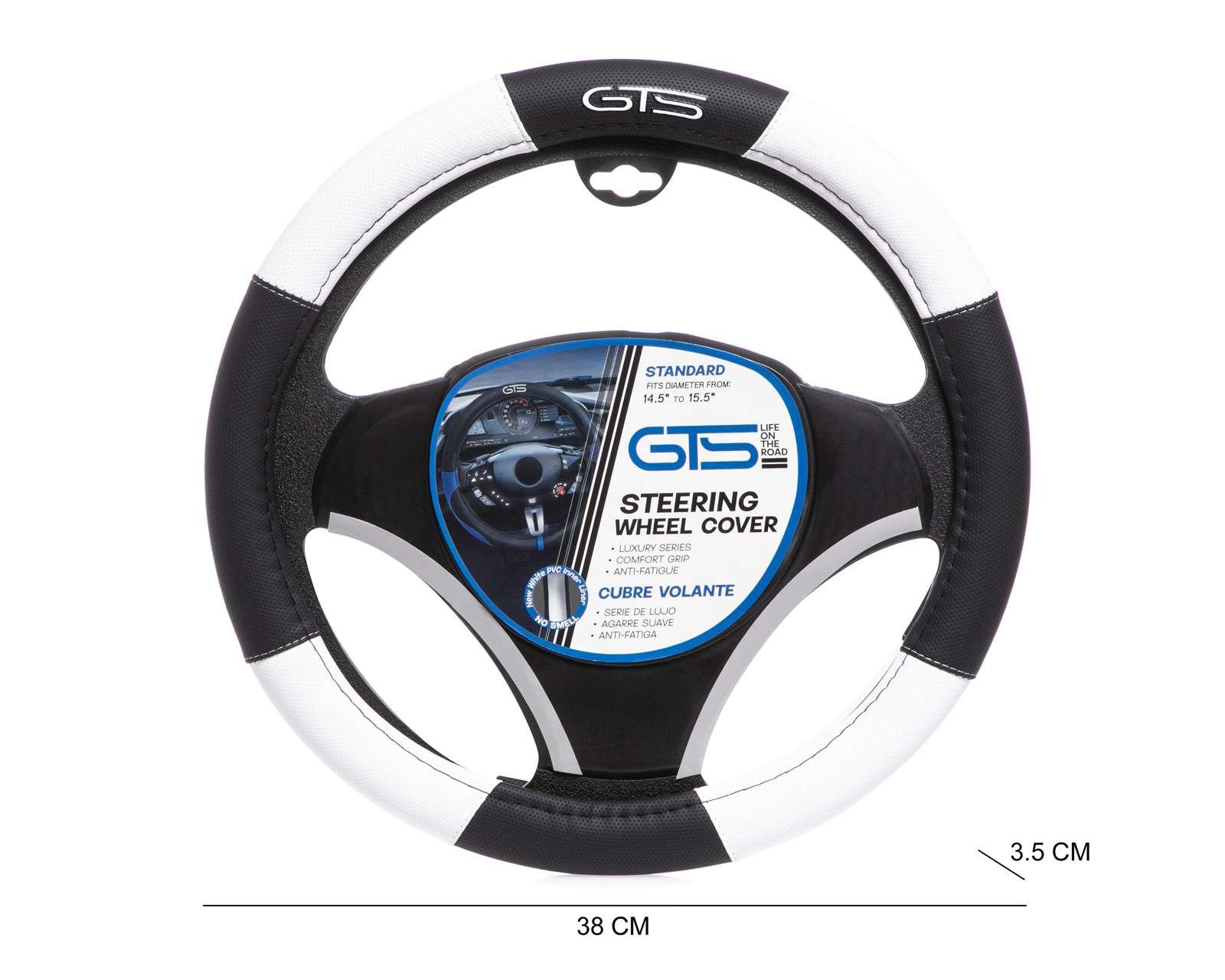 Foto 5 pulgar | Foto 4 | Cubrevolante GTS Blanco-Negro