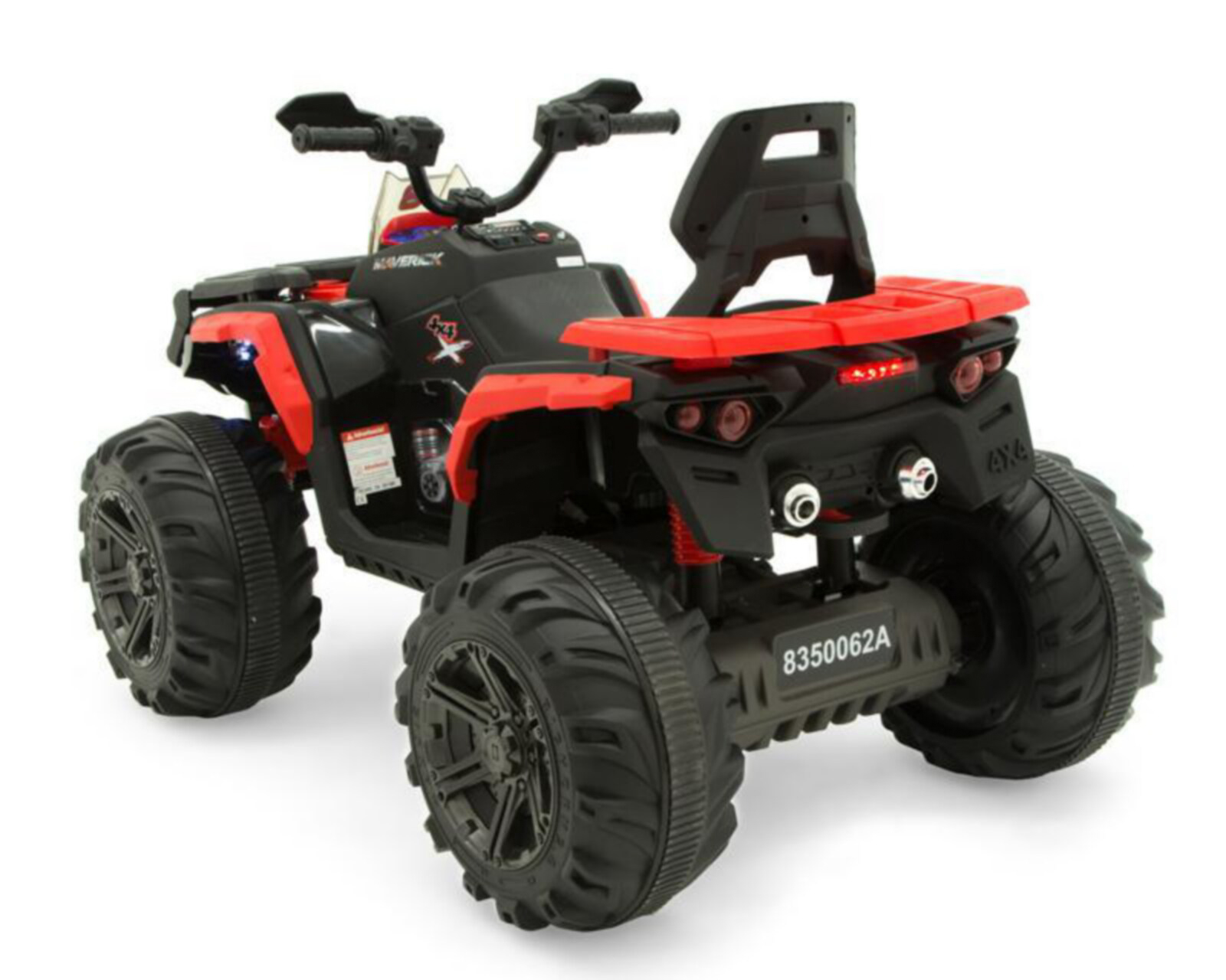 Foto 5 pulgar | Foto 4 | Montable Cuatrimoto Rally Wheels Roja