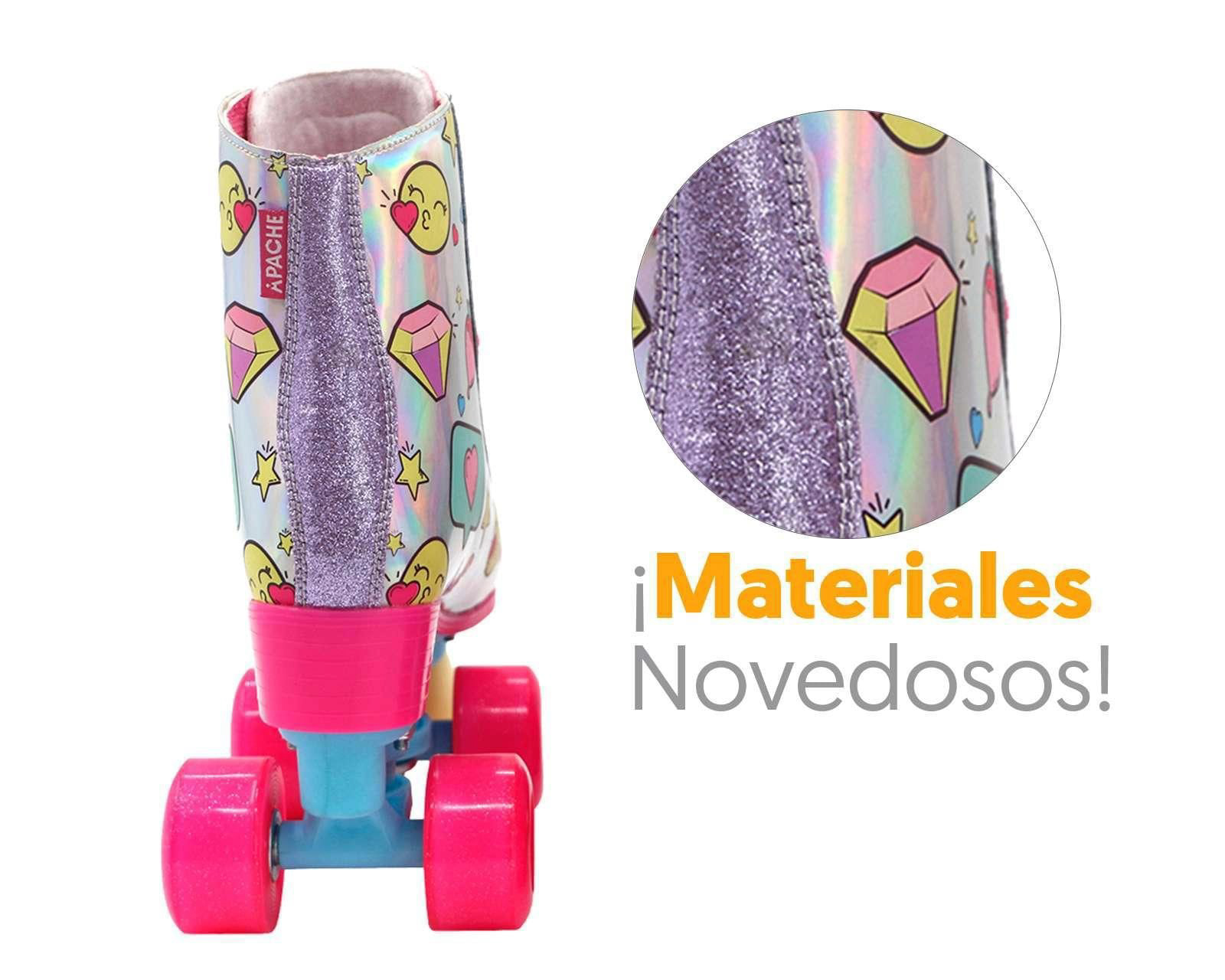 Foto 5 pulgar | Foto 4 | Patines Flying Wheel Rush Girl B-SFWL Rosas Ajustables