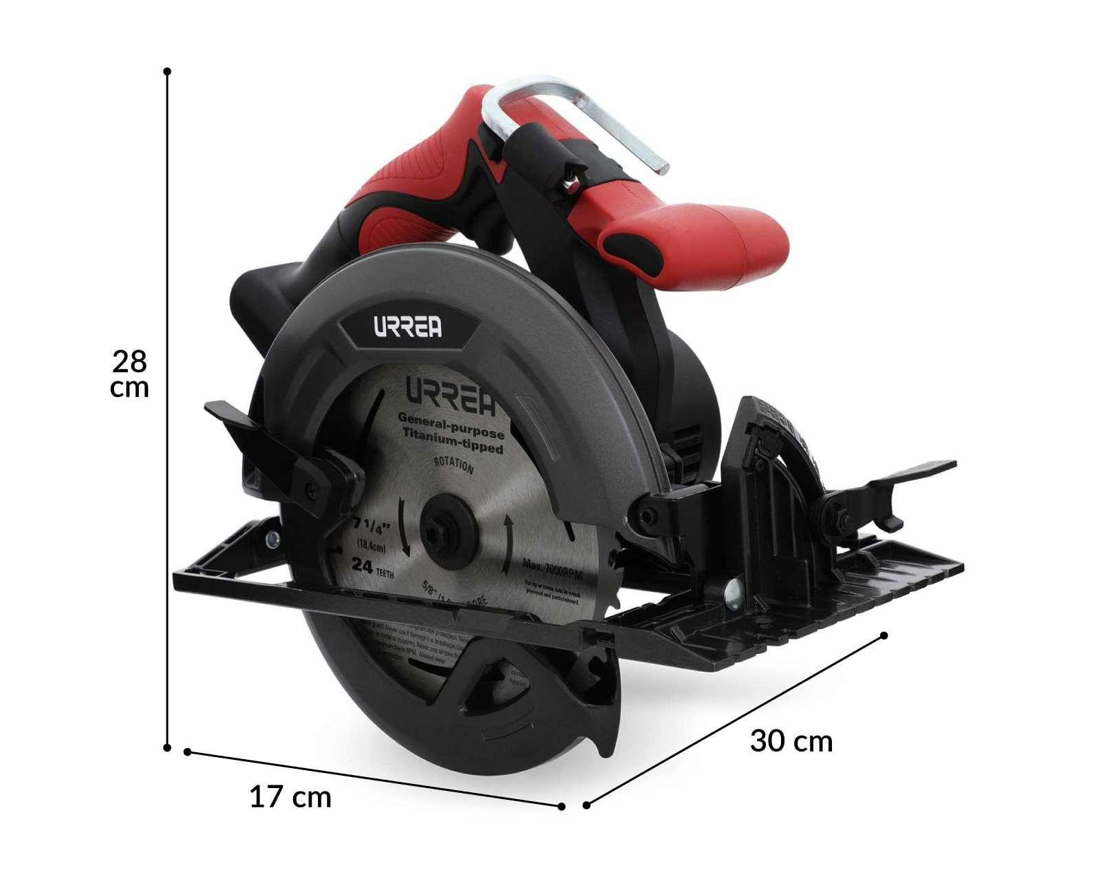 Foto 5 pulgar | Foto 4 | Sierra Circular Urrea