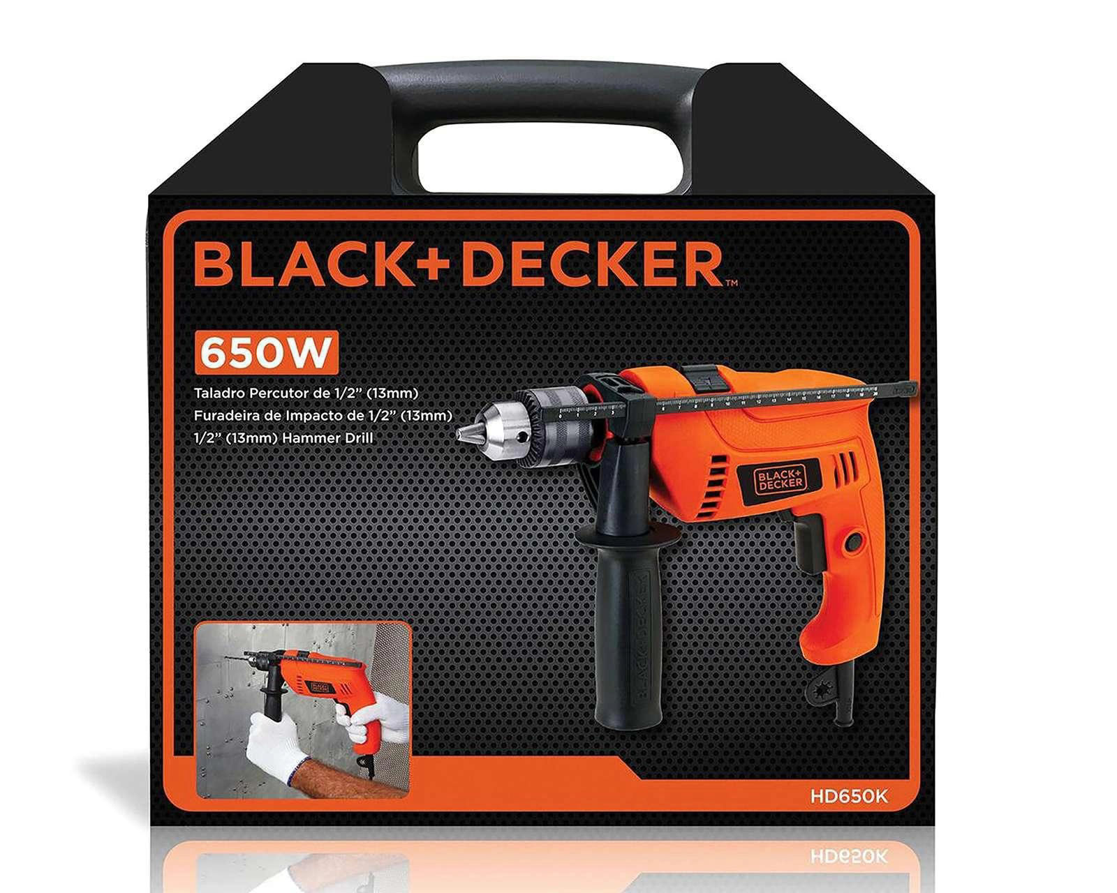 Foto 6 pulgar | Foto 5 | Taladro Percutor Black+Decker HD650K 650 W