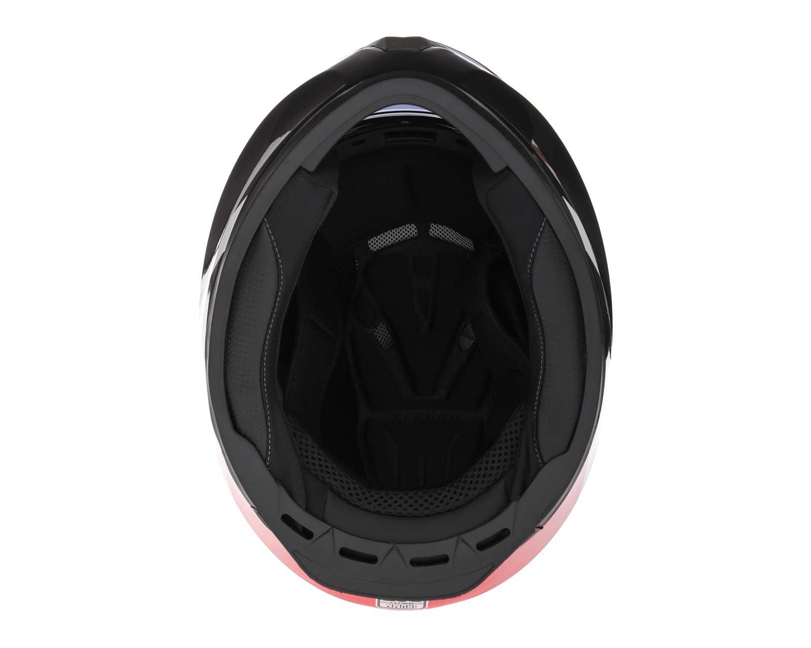 Foto 9 pulgar | Foto 8 | Casco para Motociclista Brumm Grande Negro