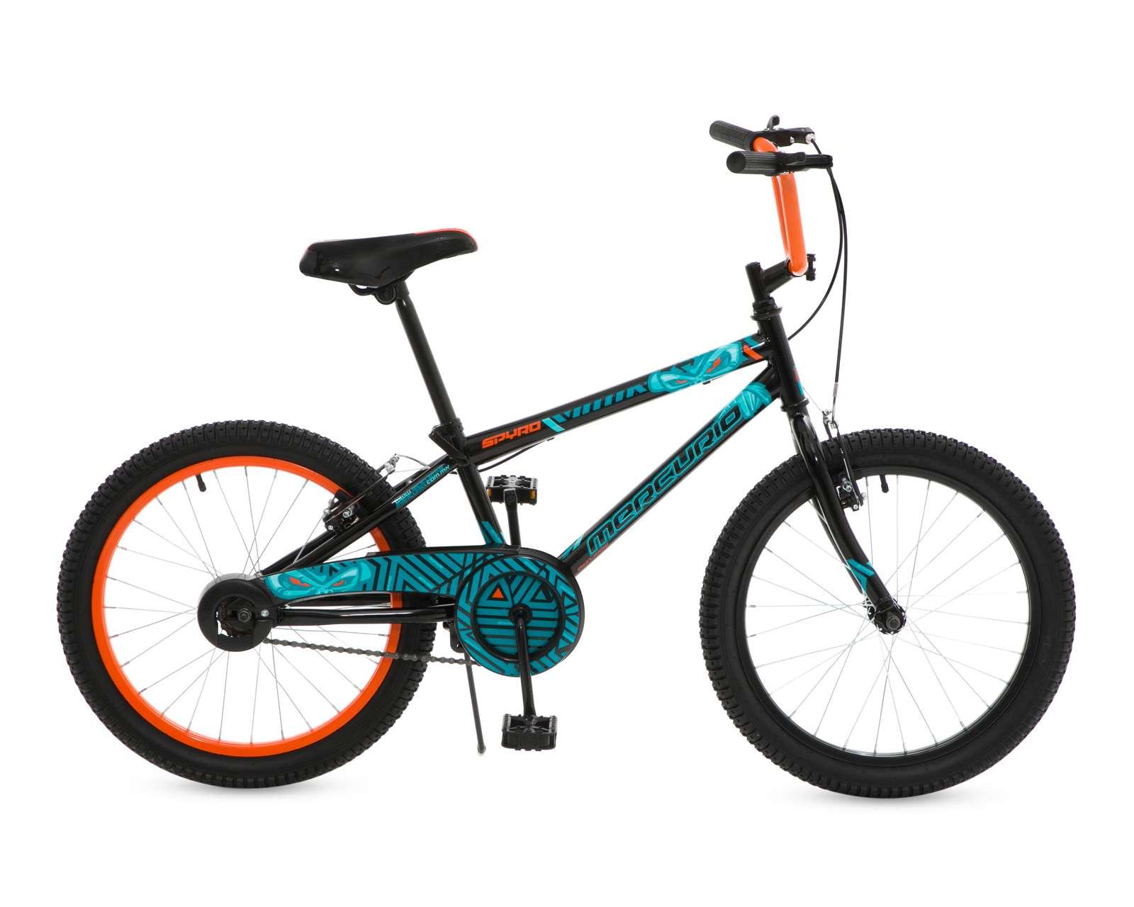 Foto 3 pulgar | Foto 2 | Bicicleta Infantil Spyro 20" Negra