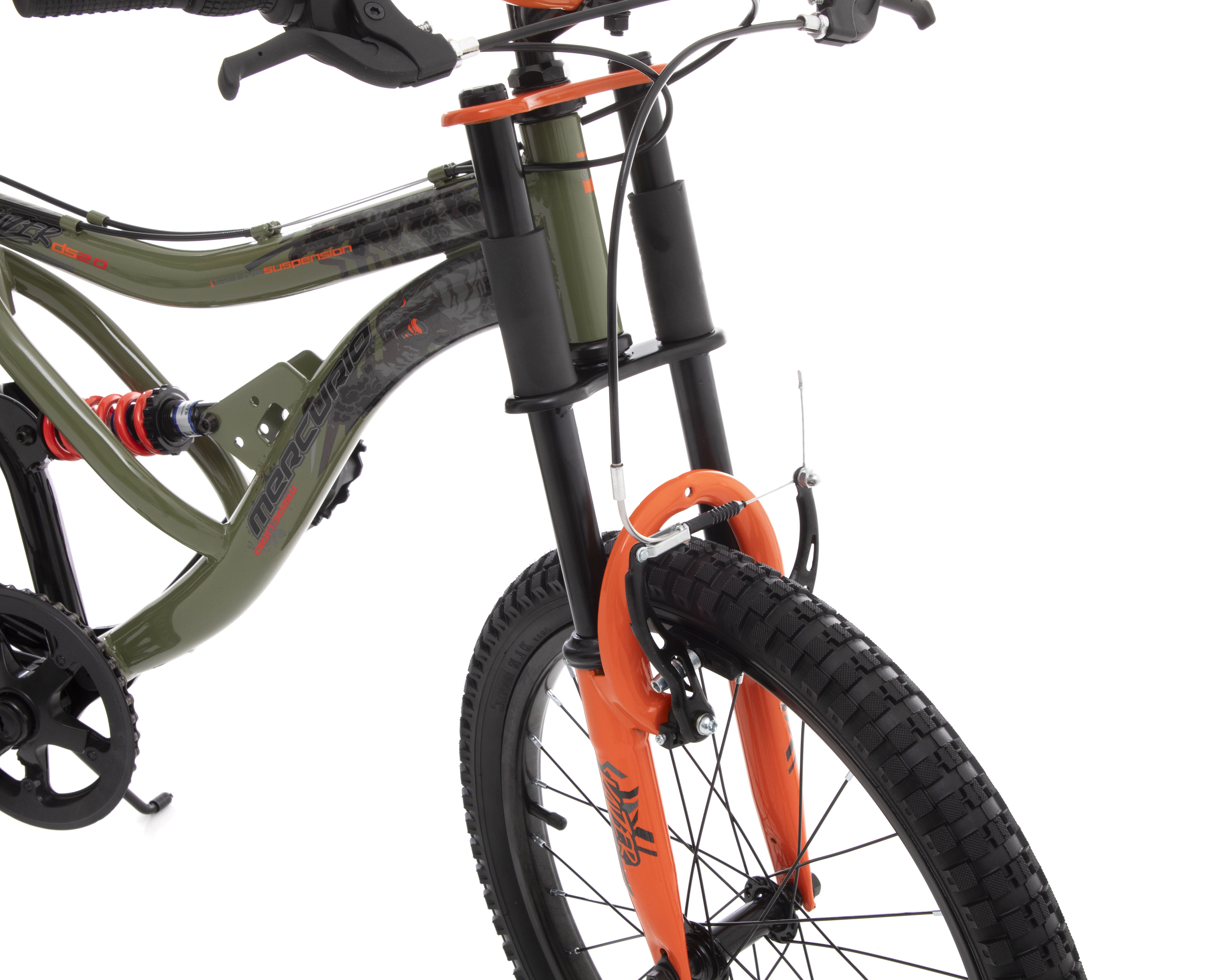 Foto 7 | Foto 7 | Bicicleta de Montaña Mercurio DS Kaizer 20" Gris