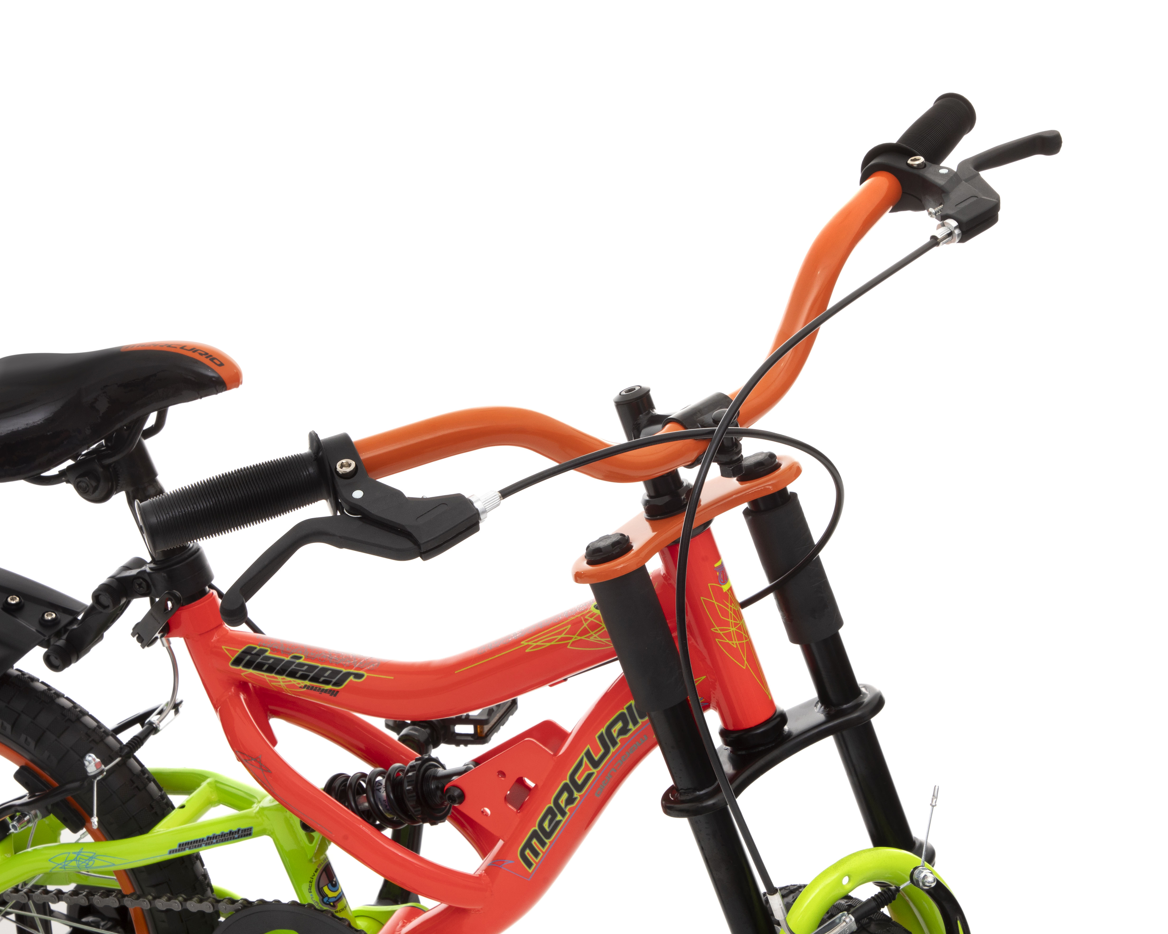Foto 4 pulgar | Foto 3 | Bicicleta de Montaña Mercurio DS Kaizer 16" Anaranjada