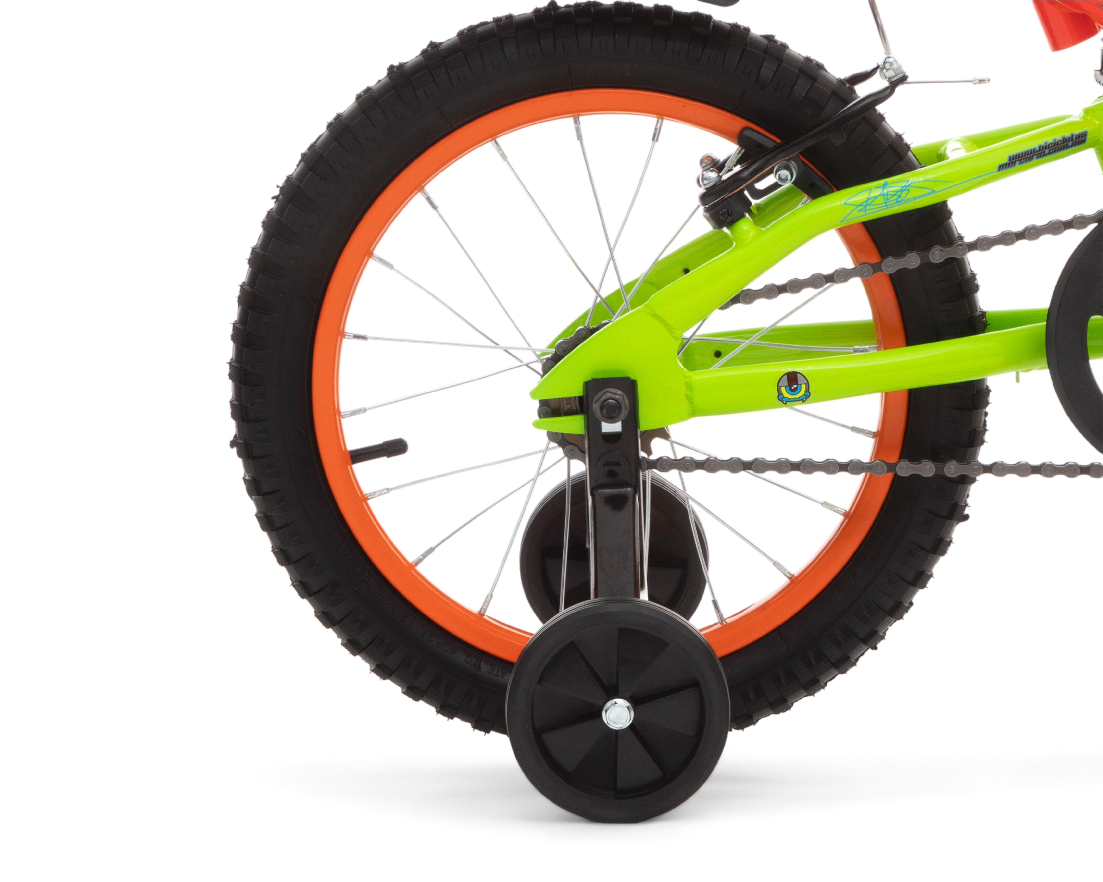 Foto 5 | Foto 5 | Bicicleta de Montaña Mercurio DS Kaizer 16" Anaranjada