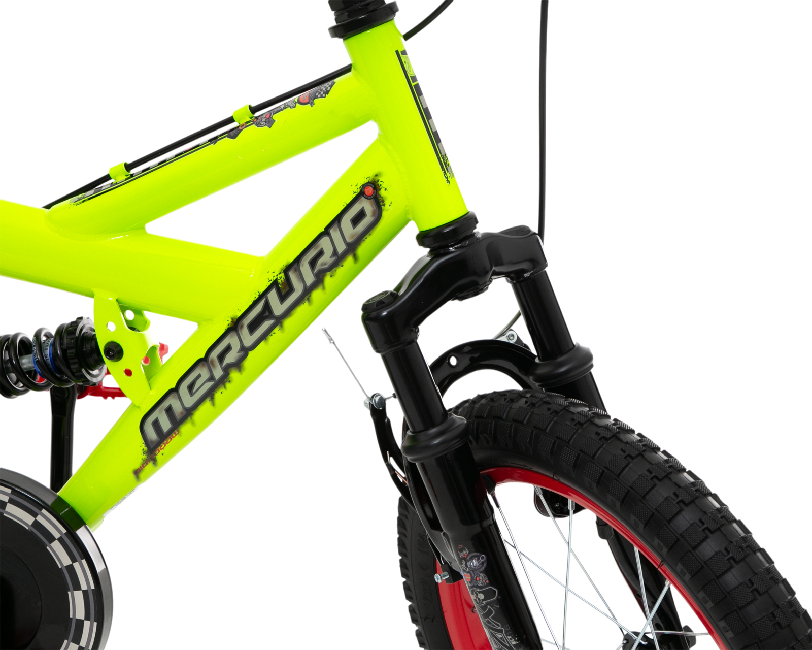 Foto 8 pulgar | Foto 7 | Bicicleta Infantil Mercurio ZTX DS 16 Verde