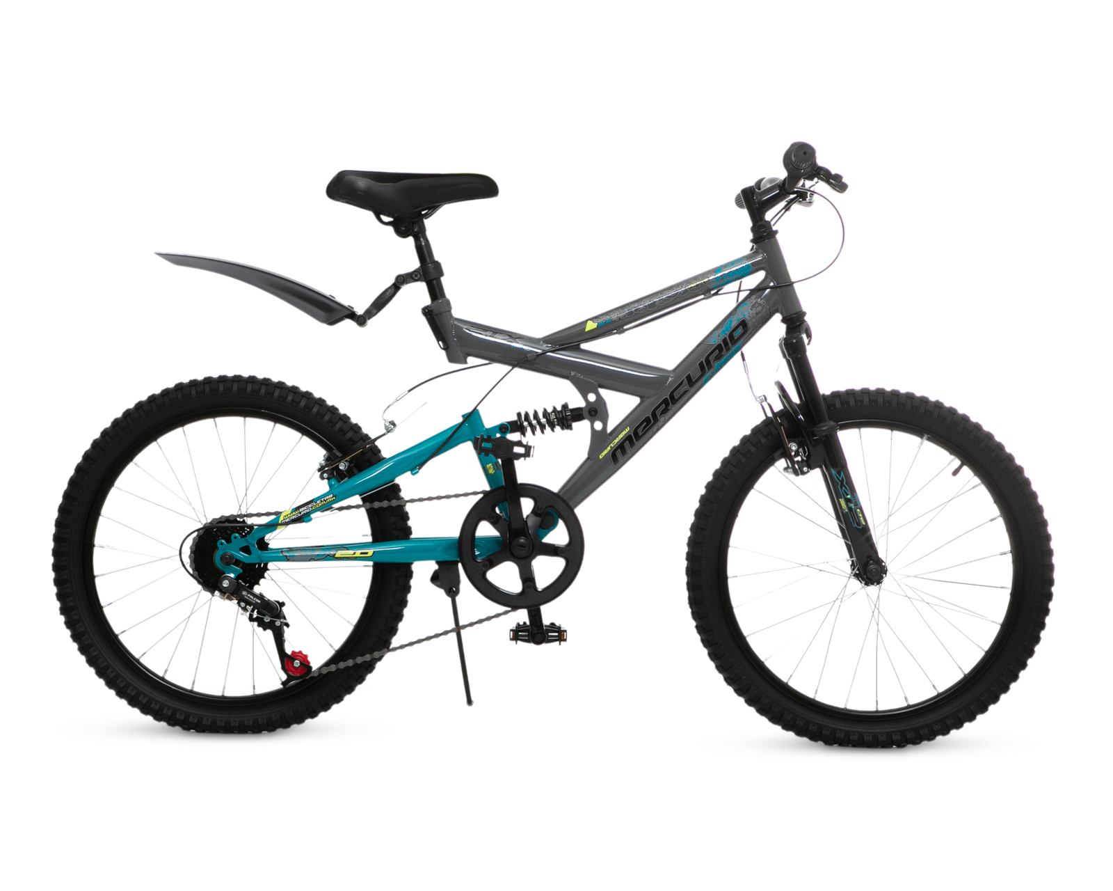 Foto 3 pulgar | Foto 2 | Bicicleta Infantil Mercurio ZTX DS 20 Gris