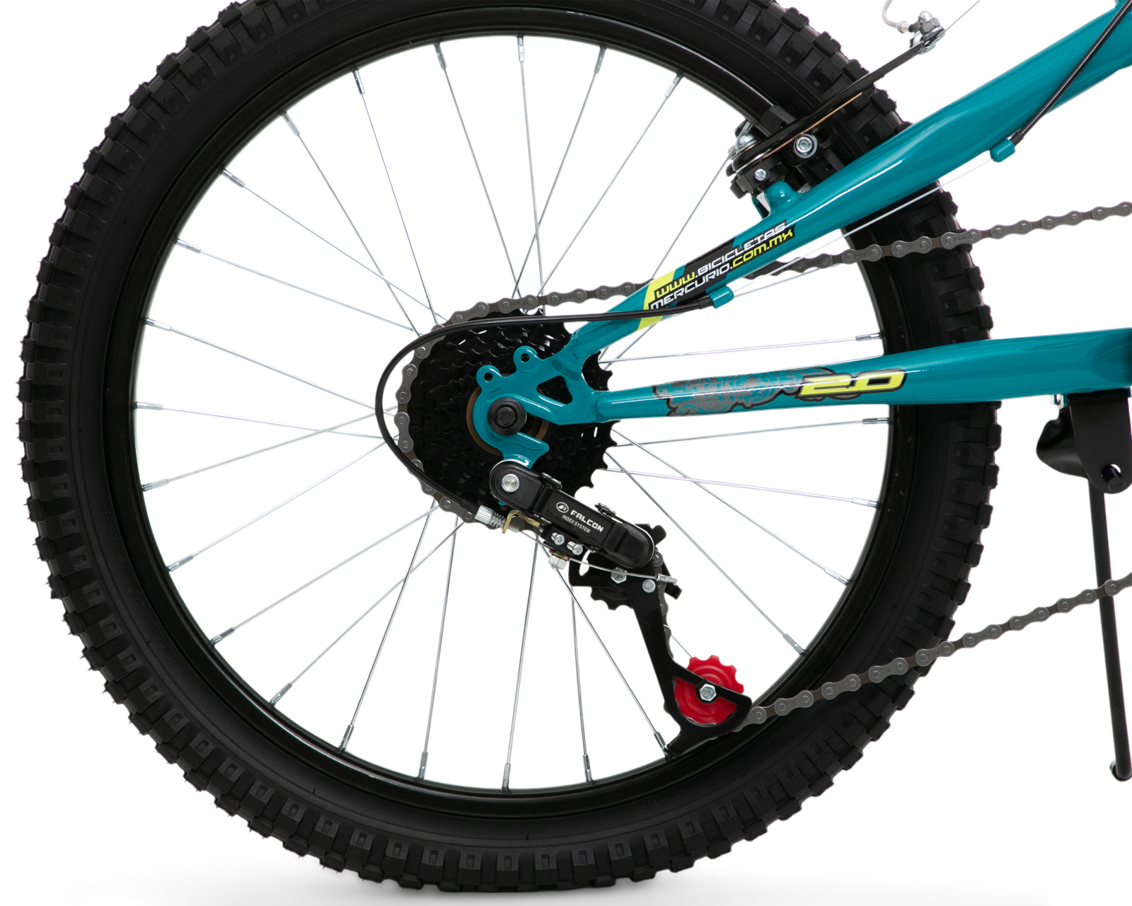 Foto 5 | Foto 5 | Bicicleta Infantil Mercurio ZTX DS 20 Gris
