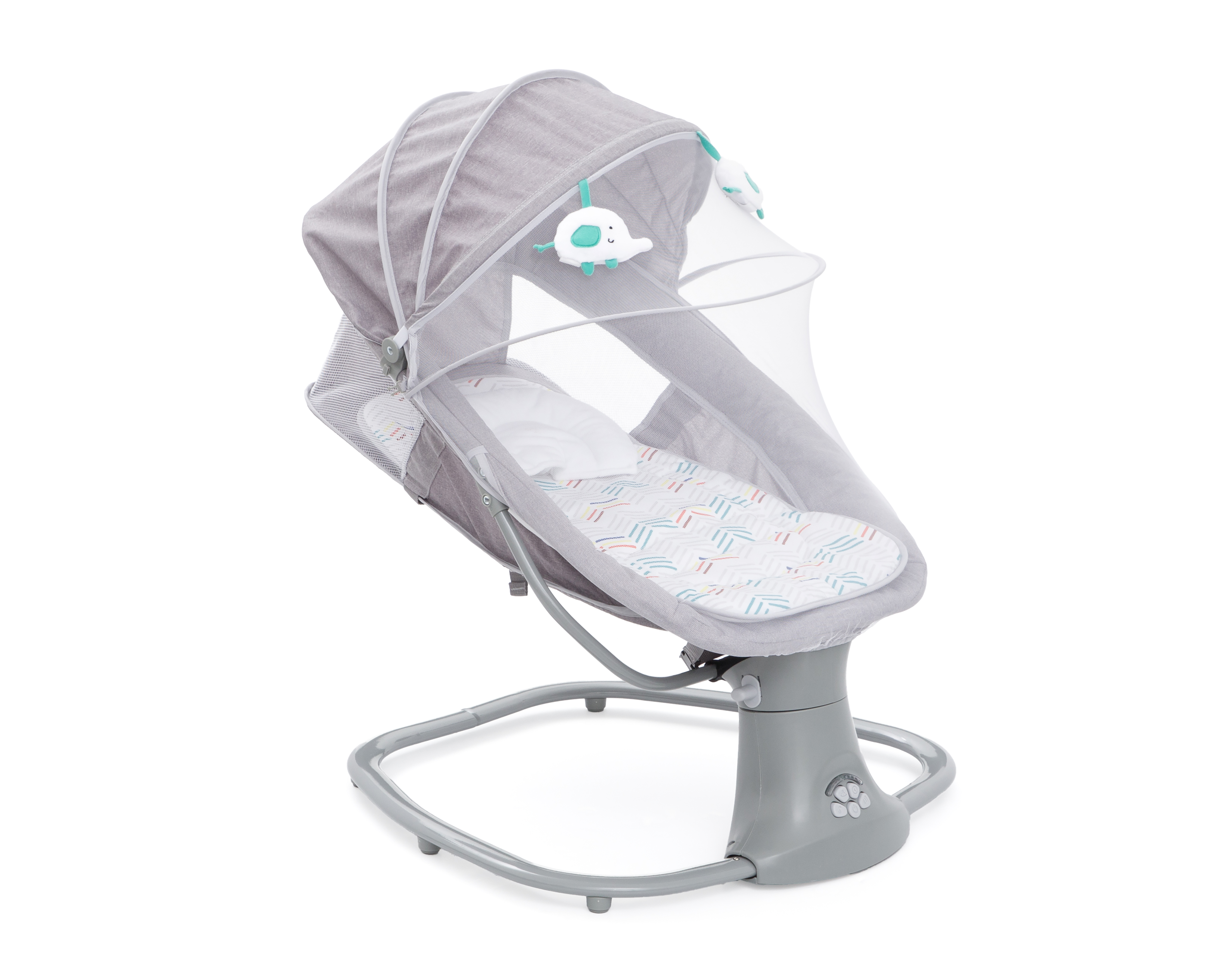 Foto 2 pulgar | Foto 1 | Bouncer Prinsel Swing Tecno 3 En 1 Gris