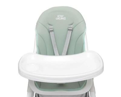 Foto 4 | Foto 4 | Silla Alta Baby Colors Menta Blanca