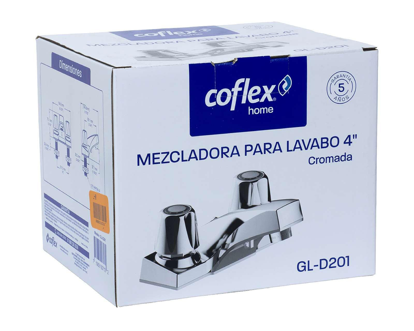 Foto 5 pulgar | Foto 4 | Llave para Lavabo GL-D201 Coflex