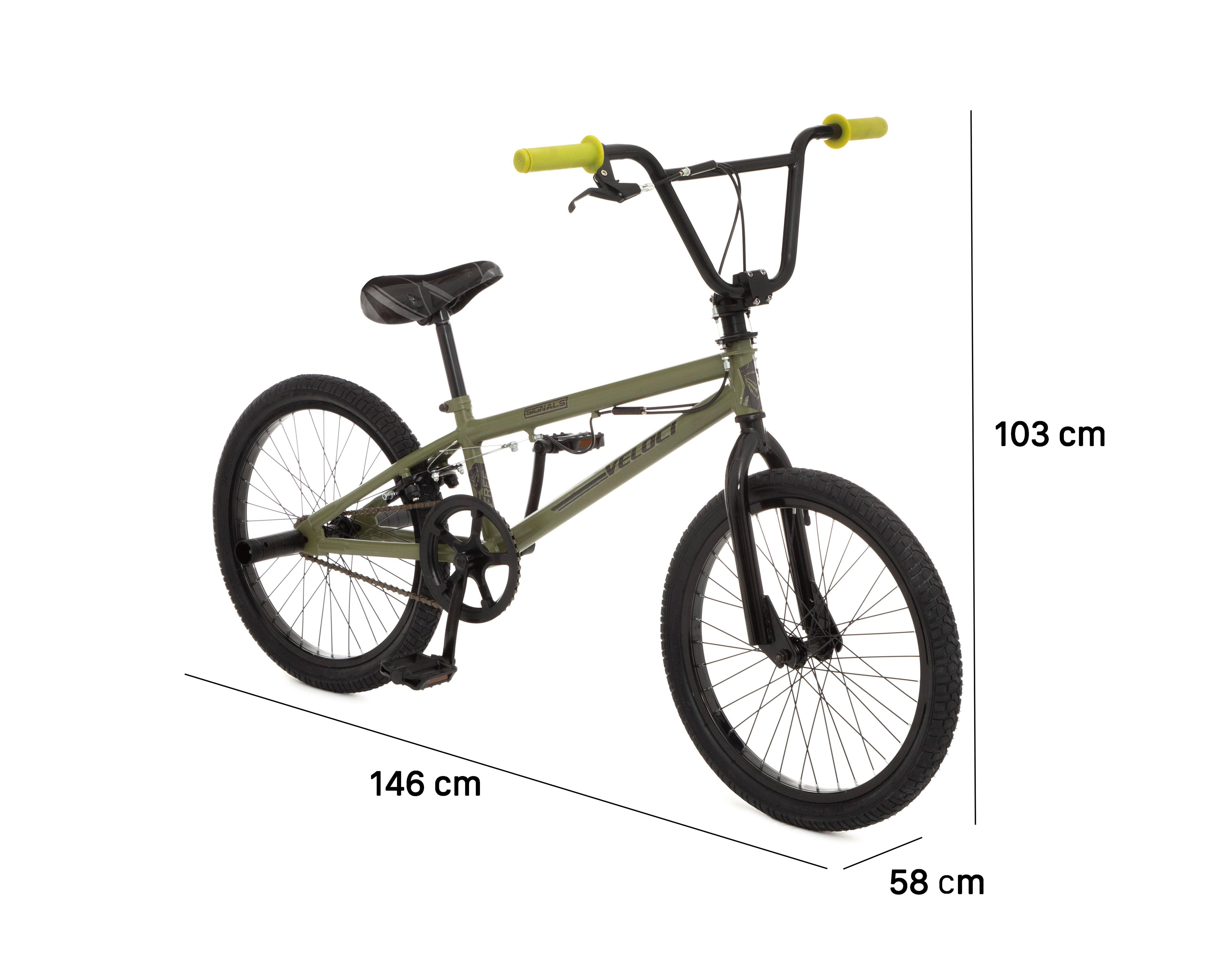 Foto 8 pulgar | Foto 7 | Bicicleta Infantil Signals 20" Verde