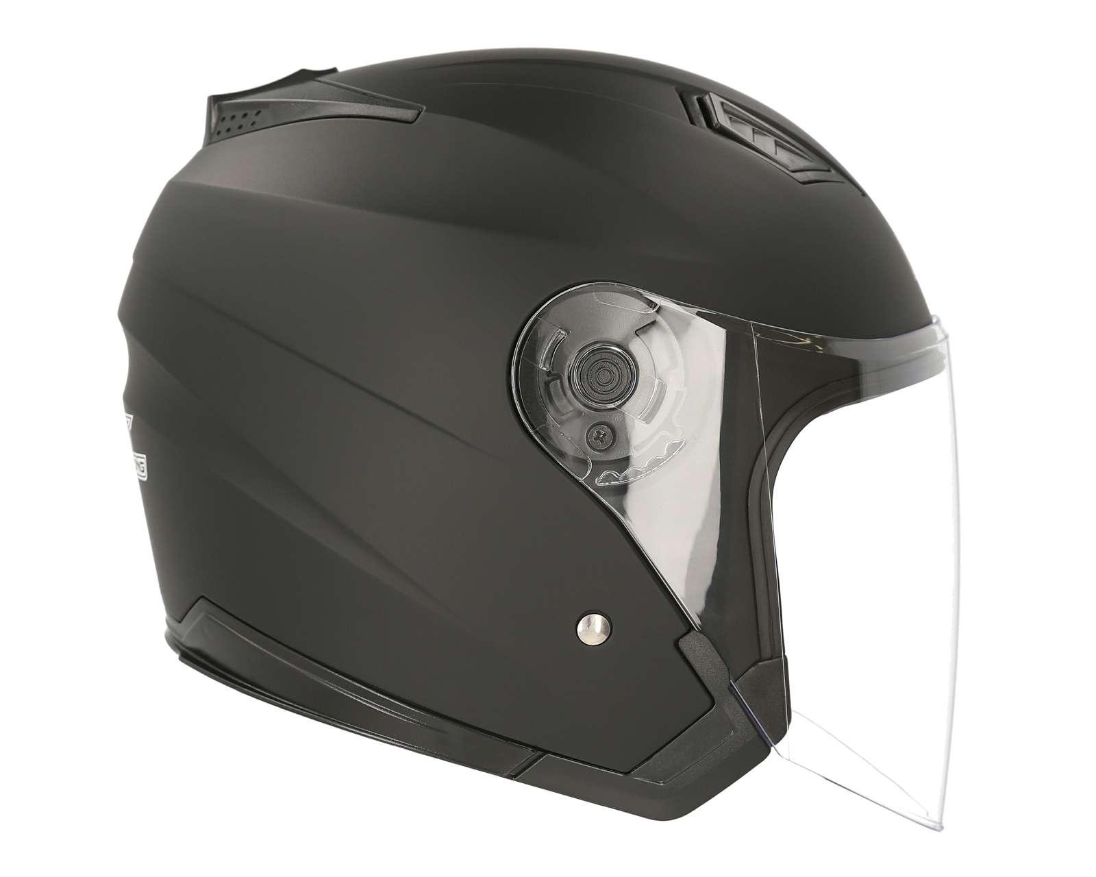 Foto 5 | Foto 5 | Casco para Motociclista Iron Racing Mediano Negro