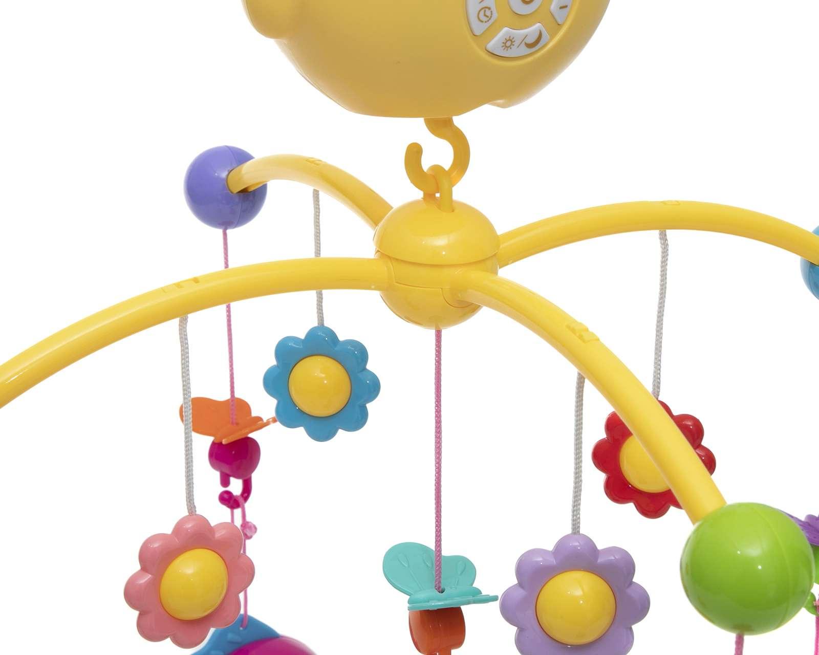 Foto 5 pulgar | Foto 4 | Móvil Baby Colors con Luz y Sonido CB901141 Amarillo