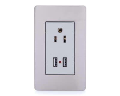 Foto 1 | Foto 1 | Contacto Eléctrico Argos 3 Tomas de Corriente Gris