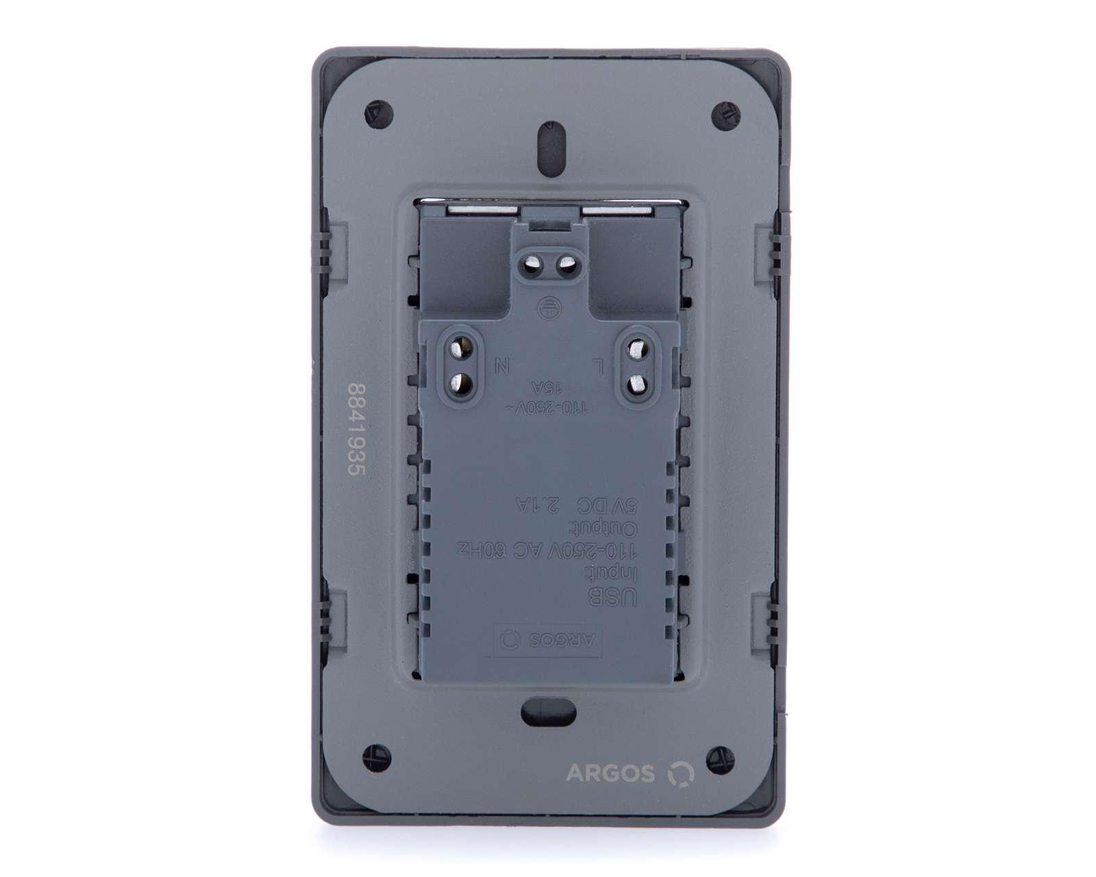 Foto 4 | Foto 4 | Contacto Eléctrico Argos 3 Tomas de Corriente Gris