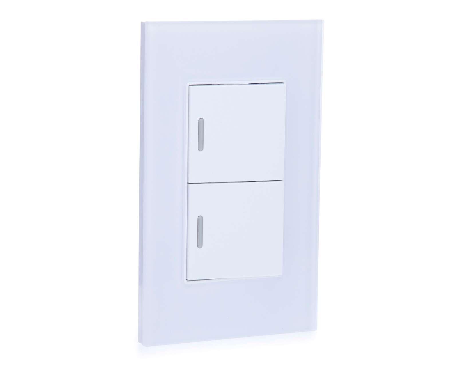 Foto 4 pulgar | Foto 3 | Apagador Eléctrico Argos 2 Interruptores Blanco