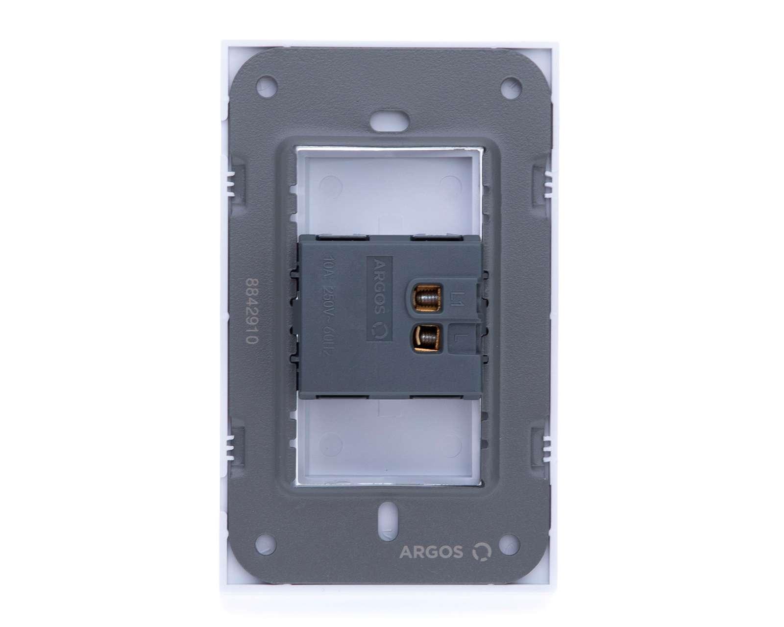 Foto 5 pulgar | Foto 4 | Apagador Eléctrico Argos 1 Interruptor Blanco