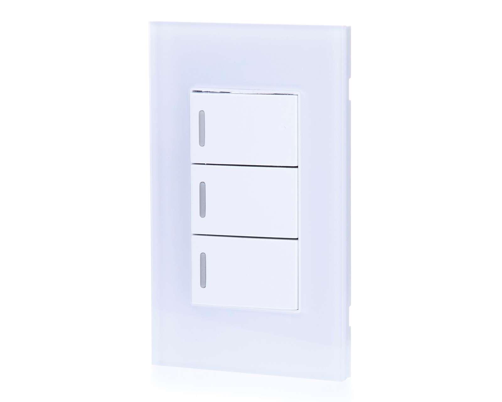 Foto 4 pulgar | Foto 3 | Apagador Eléctrico Argos 3 Interruptores Blanco