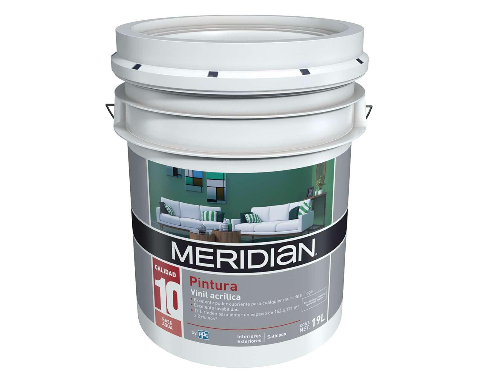 Pintura Meridian Blanca 19 Litros