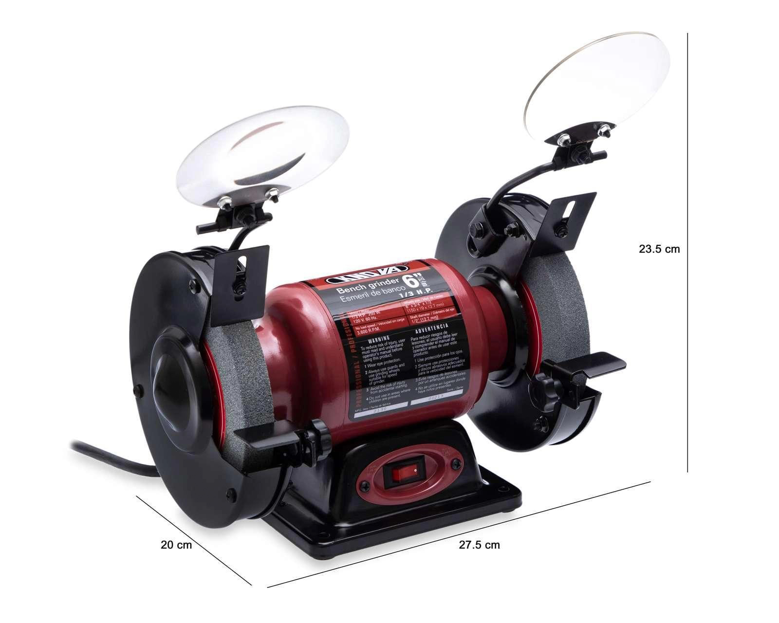 Foto 6 pulgar | Foto 5 | Esmeriladora de Banco Knova KN 7053 250 w