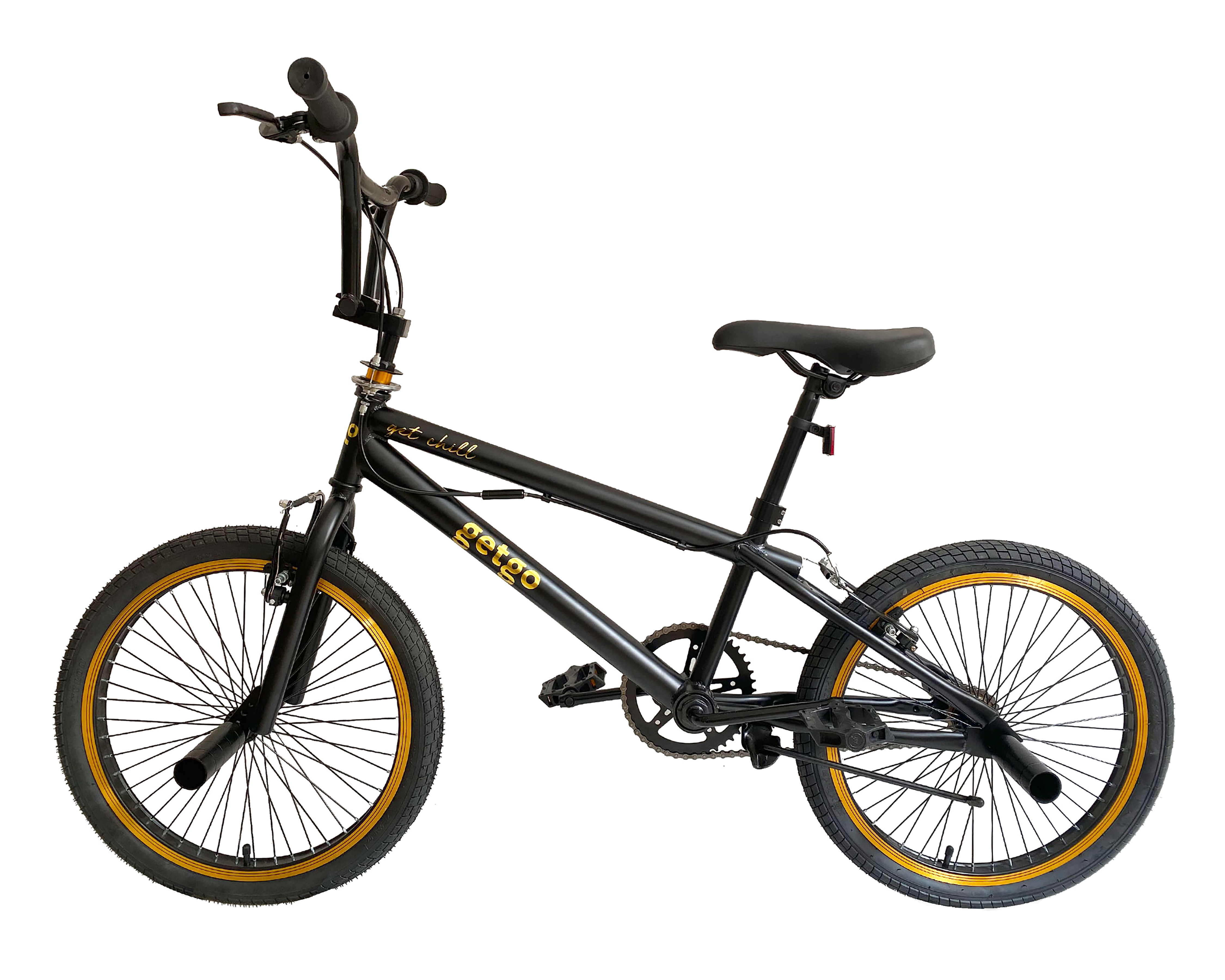 Foto 3 pulgar | Foto 2 | Bicicleta Infantil Getgo Chill 20" Negra