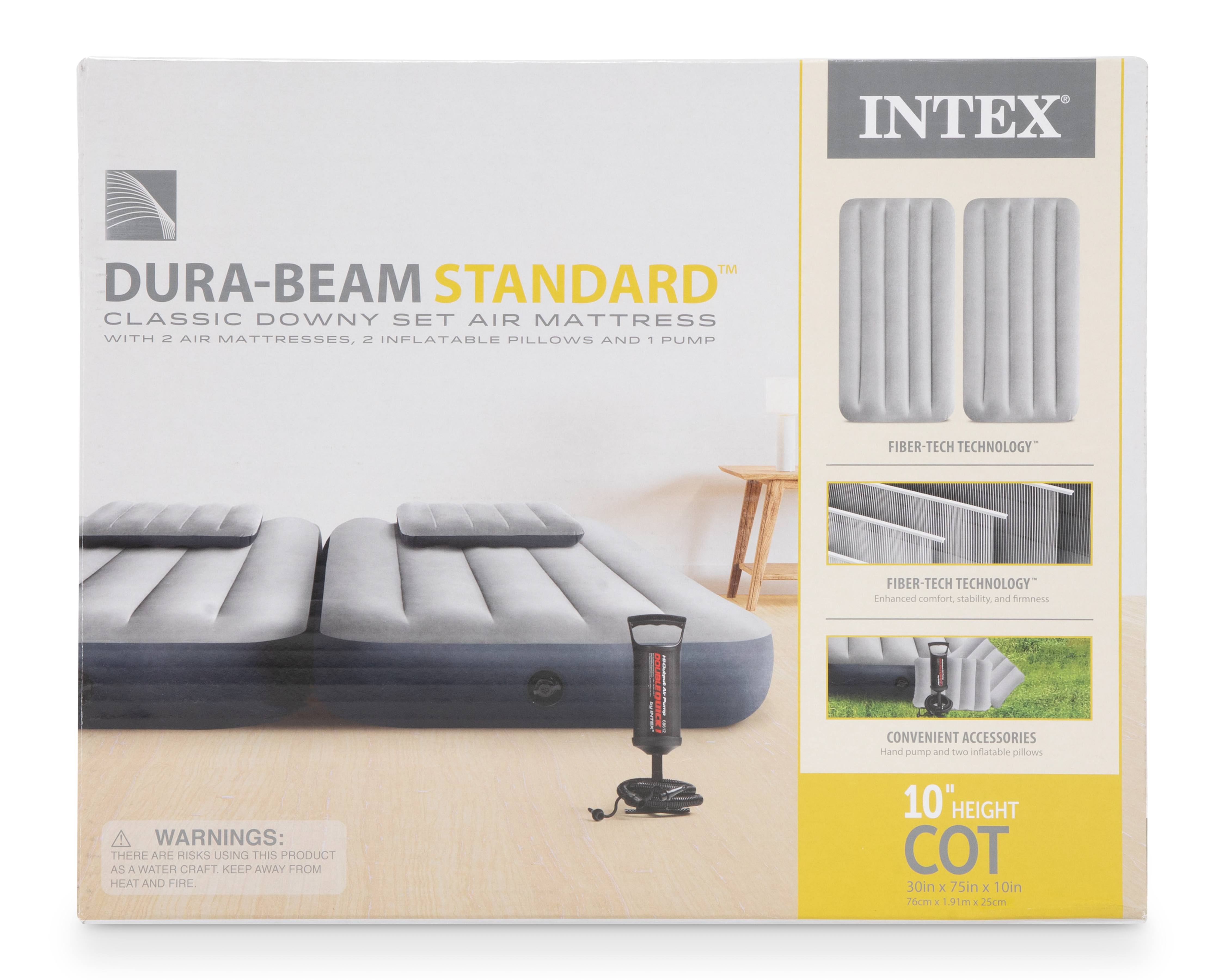 Foto 6 | Foto 6 | Set de Colchones Inflables Intex Combo Twin Individual