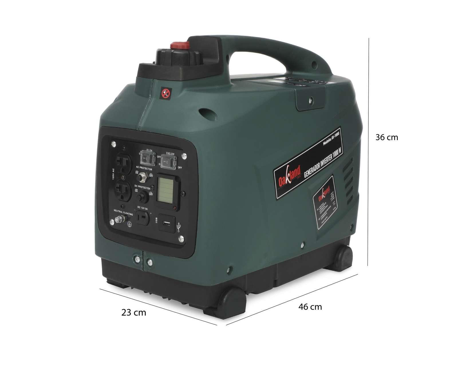 Foto 7 pulgar | Foto 6 | Generador Eléctrico Oakland OAKGI-1000