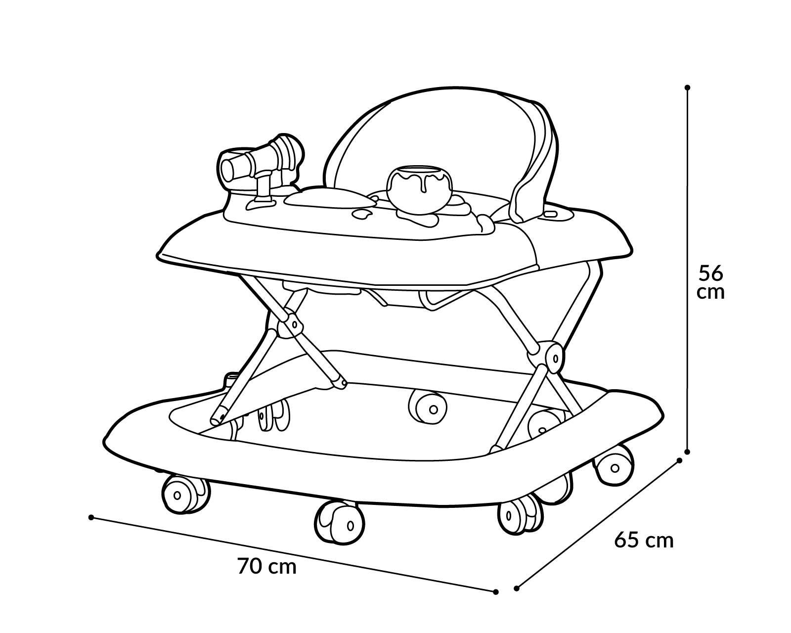 Foto 5 | Foto 5 | Andadera Infanti Minnie Mouse