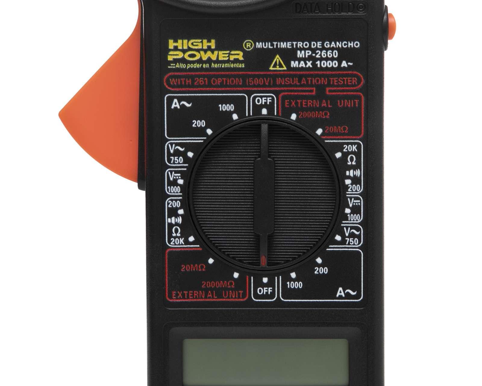 Foto 4 pulgar | Foto 3 | Multímetro Digital High Power HIGMP-2660 9 v