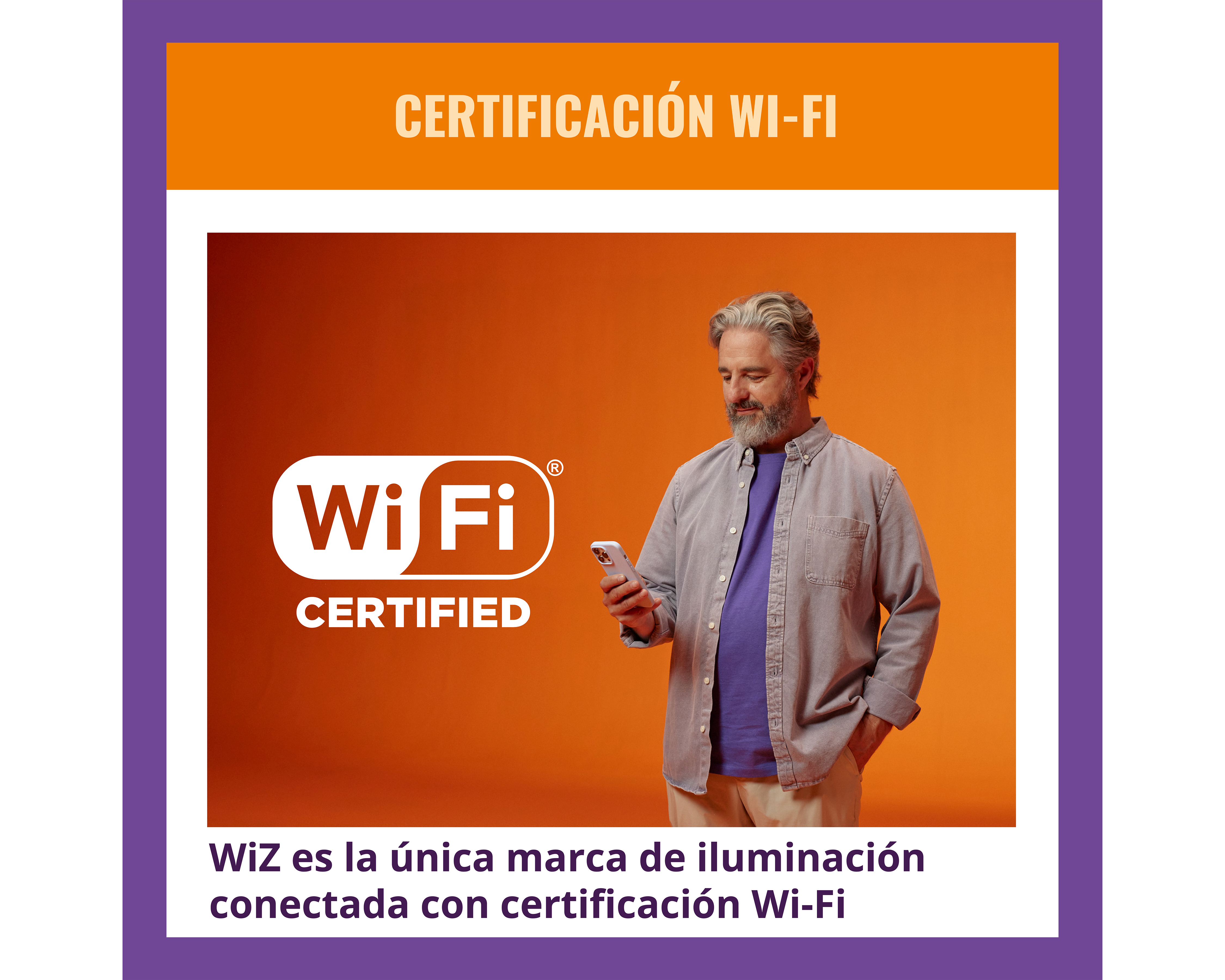 Foto 8 | Foto 8 | Lámpara Inteligente Wiz Hero Luz LED